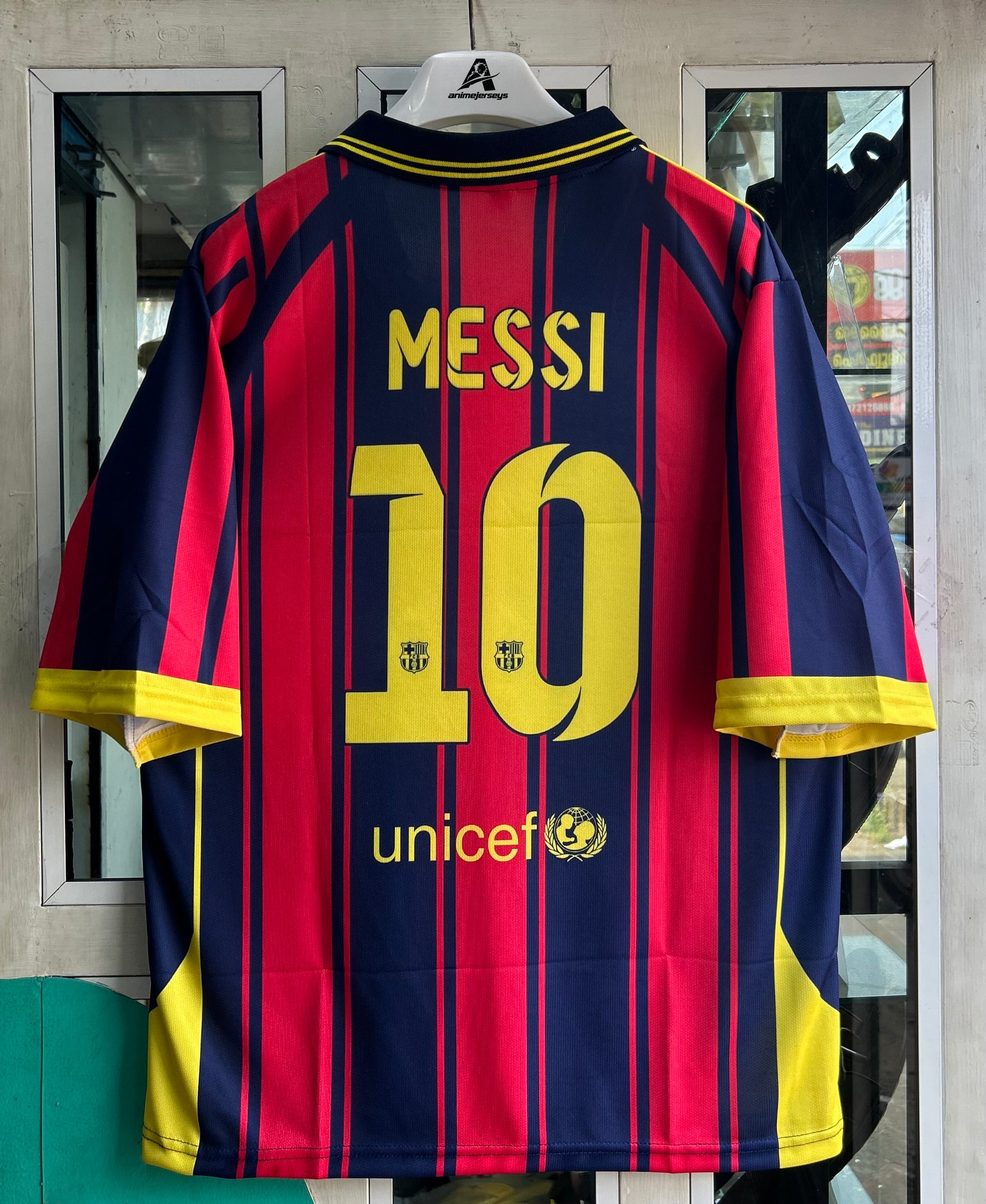 BARCELONA SPECIAL EDITION JERSEY, FIVE SLEEVE  POLO  SUBLIMATION