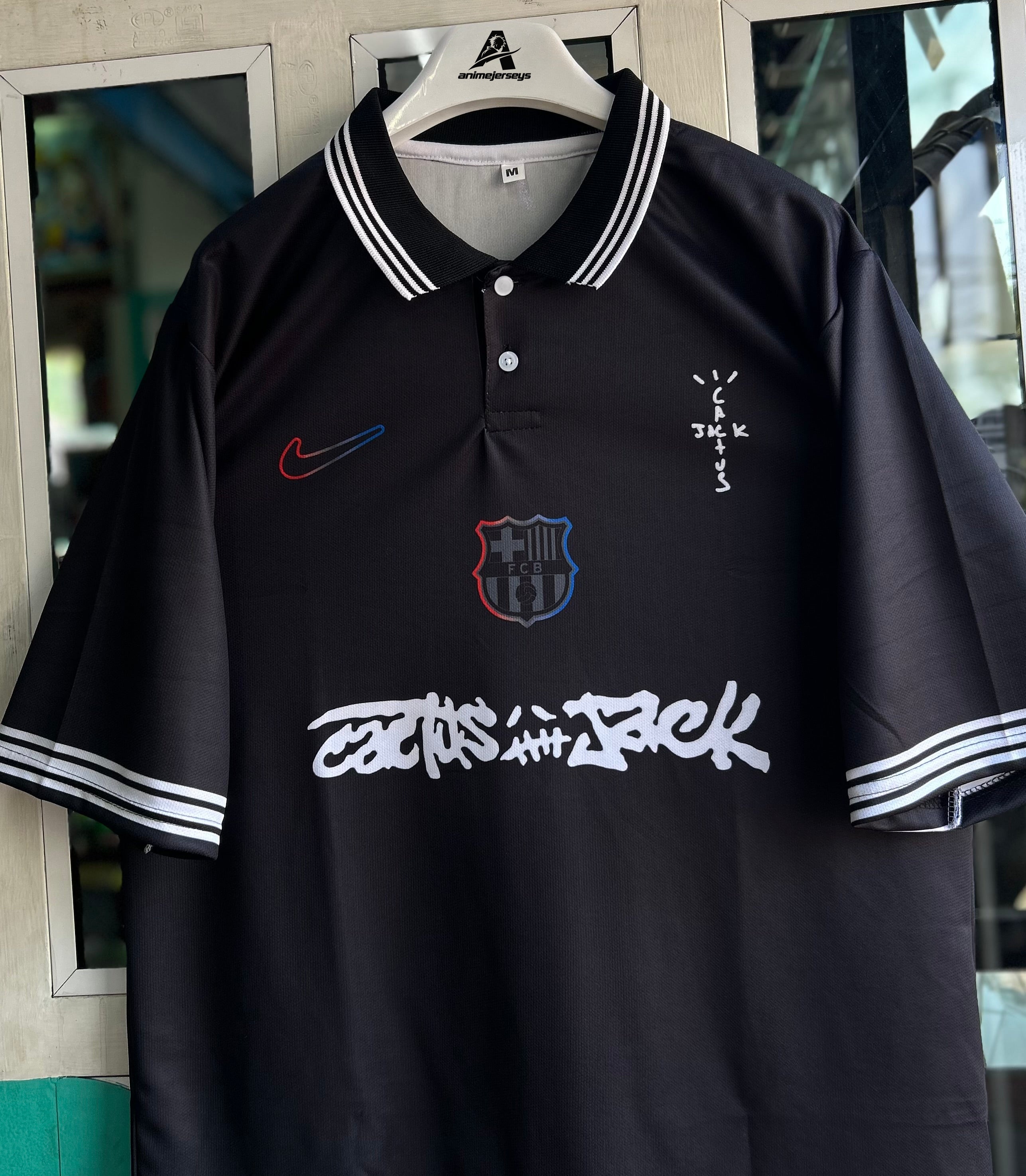 BARCELONA X TRAVIS SCOTT SPECIAL KIT, FIVESLEEVE POLO SUBLIMATION