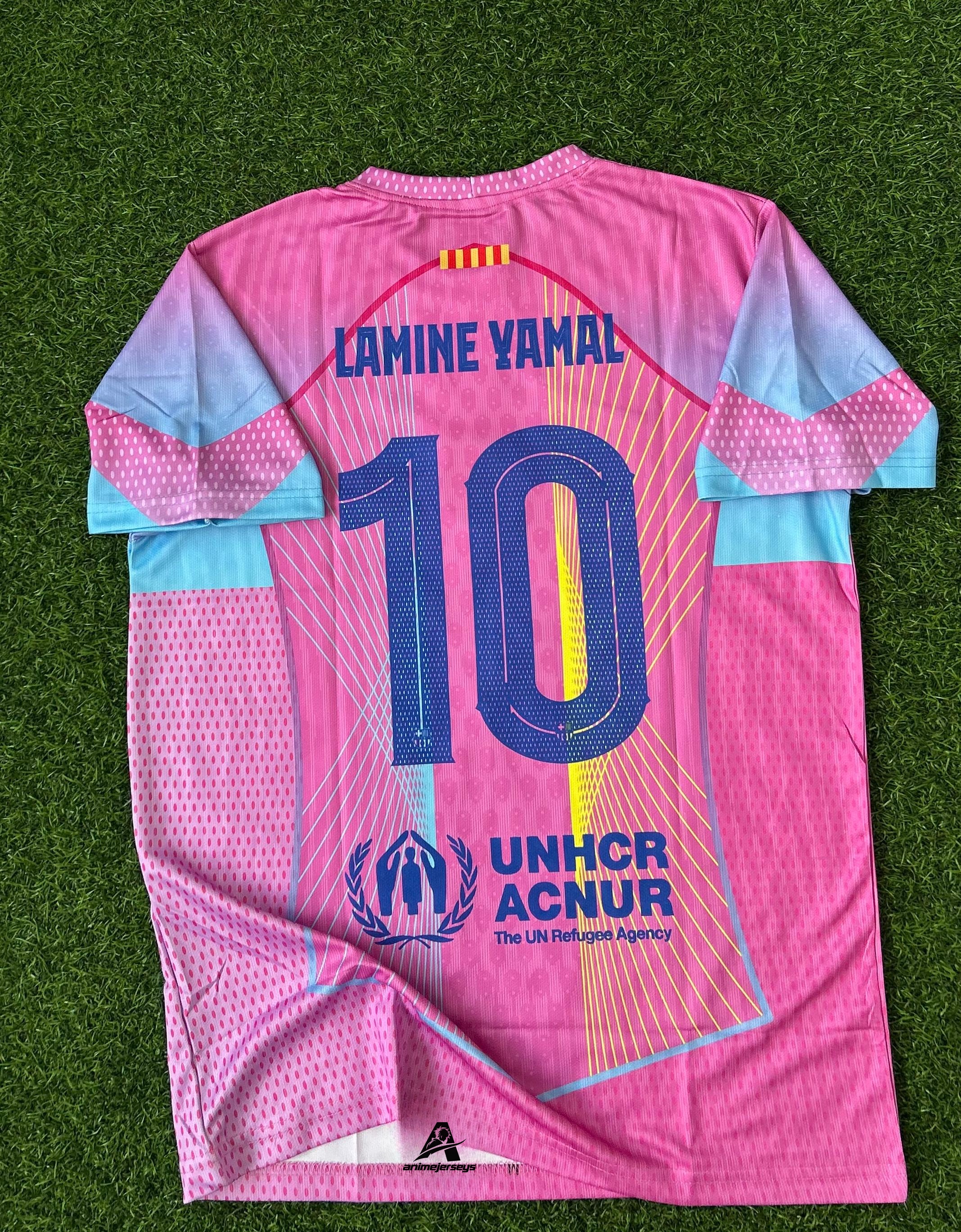 BARCELONA SPECIAL KIT PINK  YAMAL HALFSLEEVE EMBROIDERY