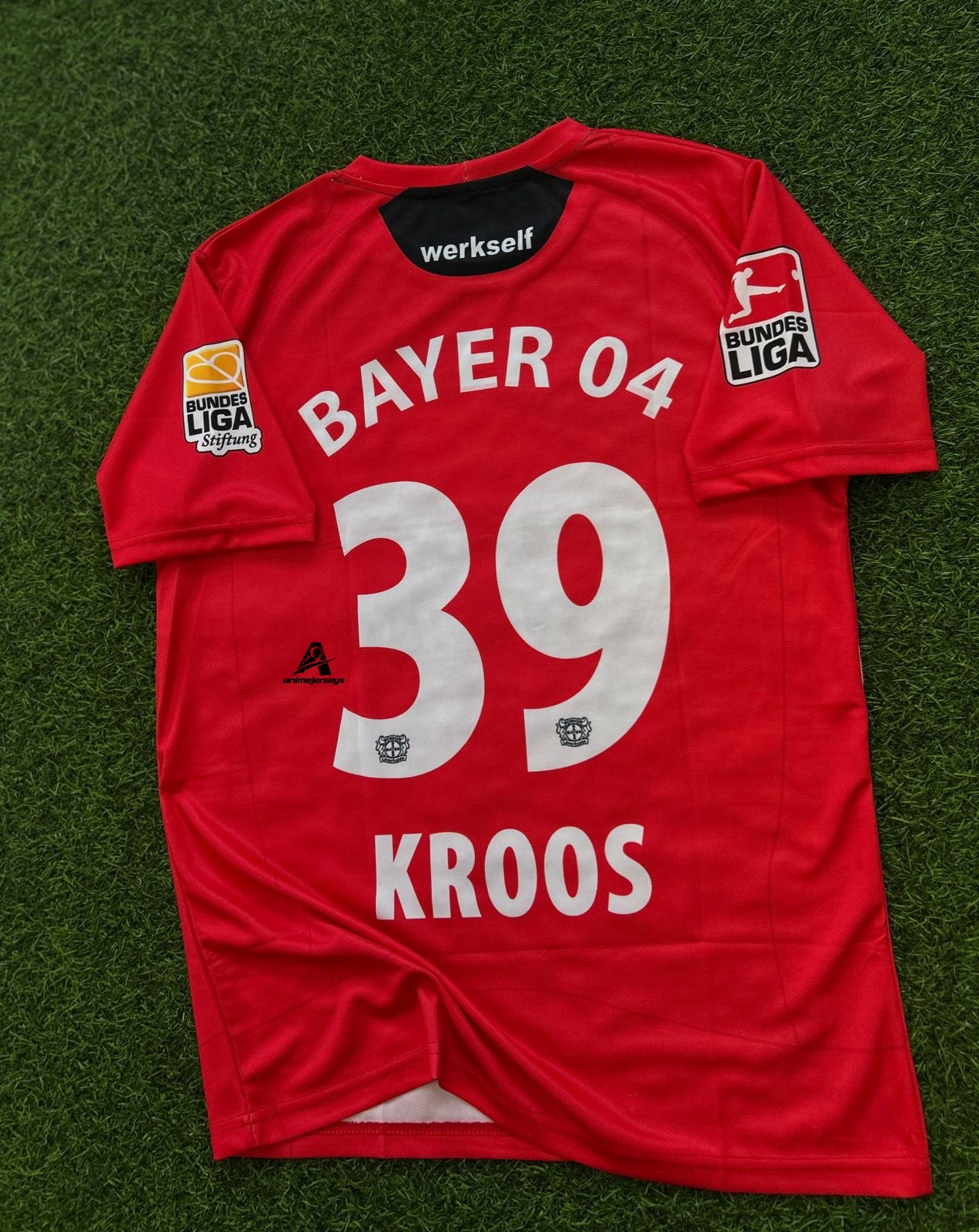 BAYER LEVERKUSAN 2008-10 HOME KIT, HALFSLEEVE SUBLIMATION