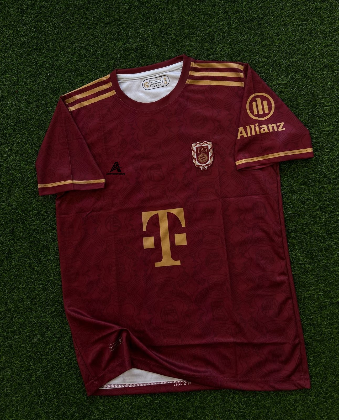 BAYERN MUNICH 125TH ANNIVERSARY, HALFSLEEVE EMBROIDERY
