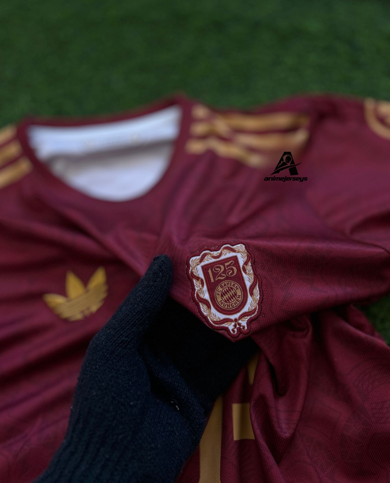 BAYERN MUNICH 125TH ANNIVERSARY, HALFSLEEVE EMBROIDERY