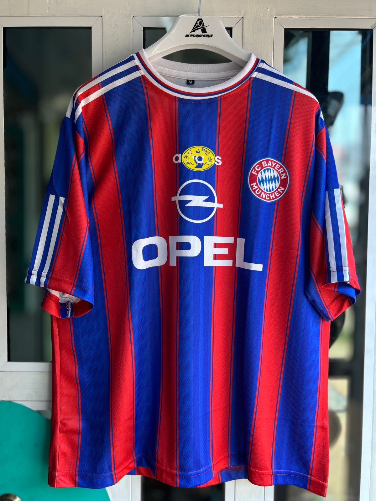 BAYERN MUNICH 1995-97 SEASON HOME KIT, FIVESLEEVE SUBLIMATION