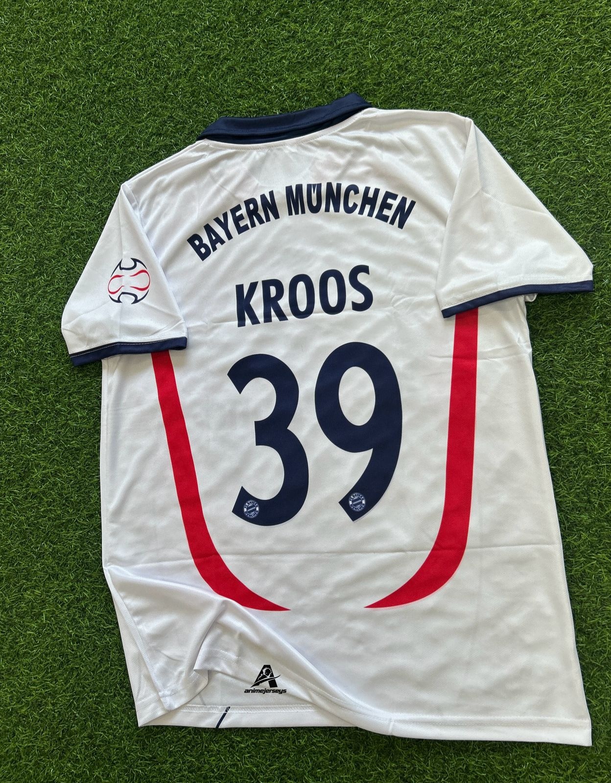 BAYERN MUNICH 2006-07 AWAY KIT, HALFSLEEVE POLO SUBLIMATION