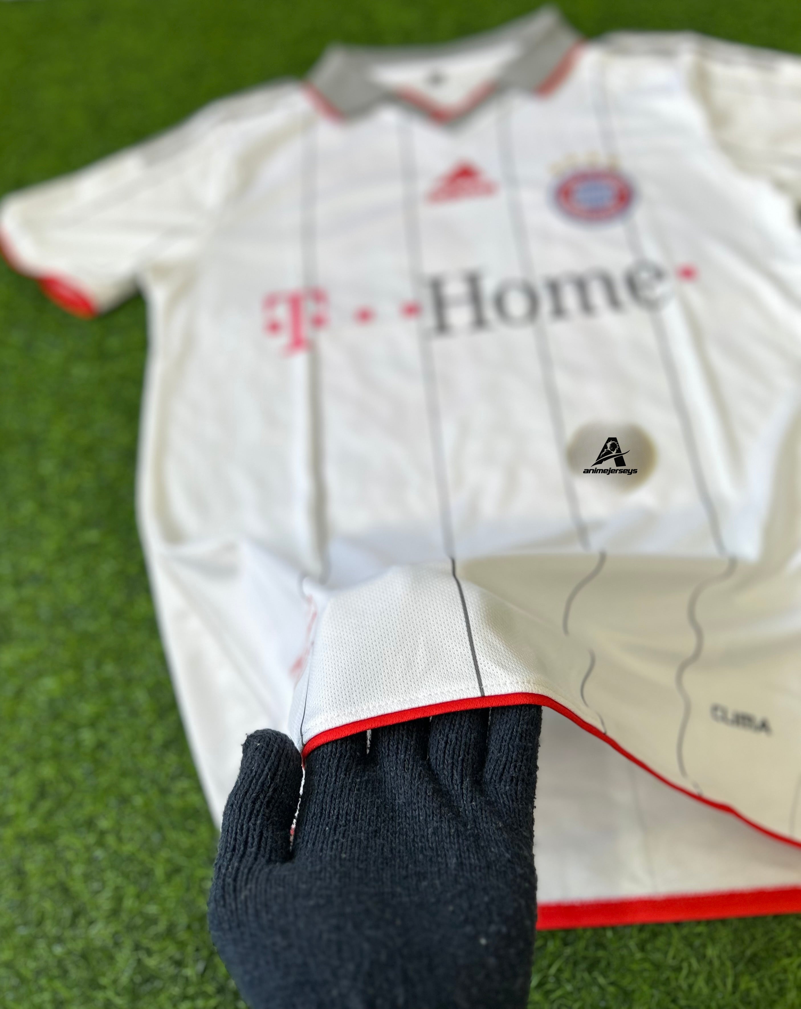 BAYERN MUNICH 2009-10 THIRD JERSEY, HALF SLEEVE POLO EMBROIDERY