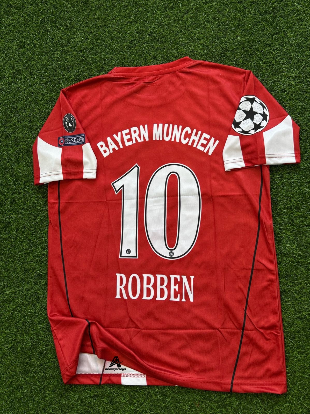 BAYERN MUNICH 2010-11 HOME KIT, HALFSLEEVE EMBROIDERY