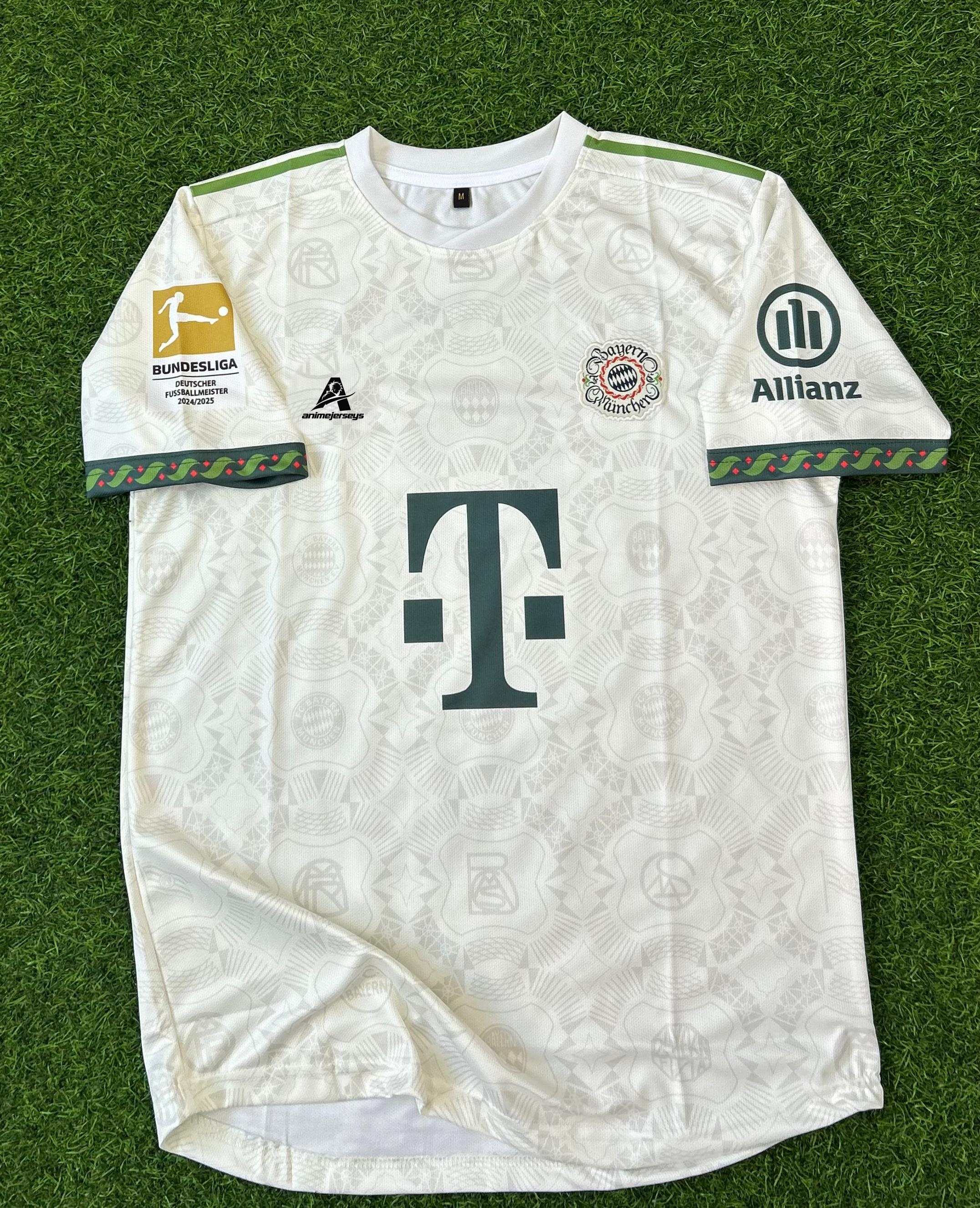 BAYERN MUNICH 2025-26 OKTOBERFEST'WIESN' JERSEY. HALFSLEEVE EMBROIDERY