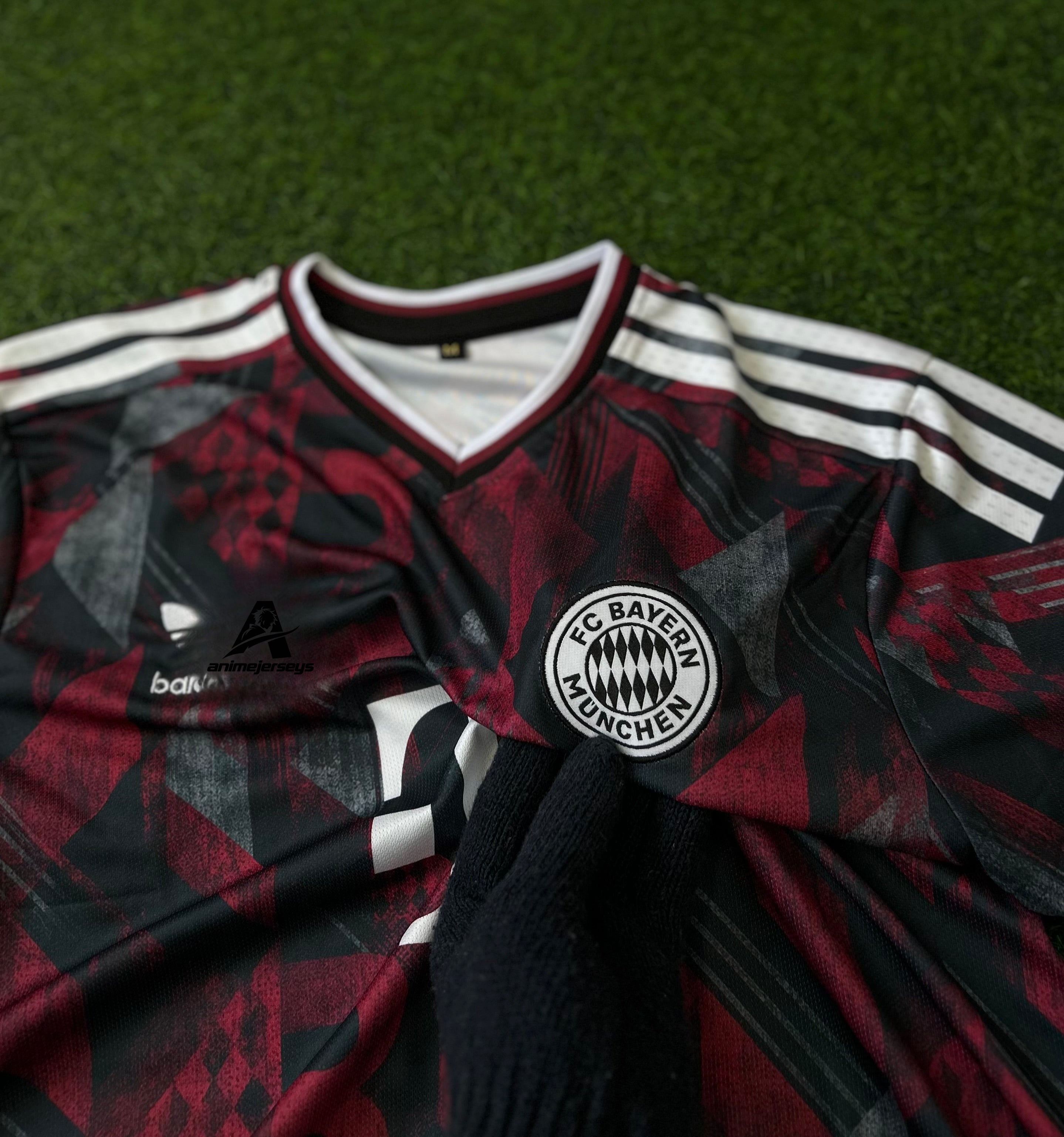 BAYERN MUNICH x BALENCIAGA SPECIAL EDITION JERSEY, HALF SLEEVE EMBROIDERY