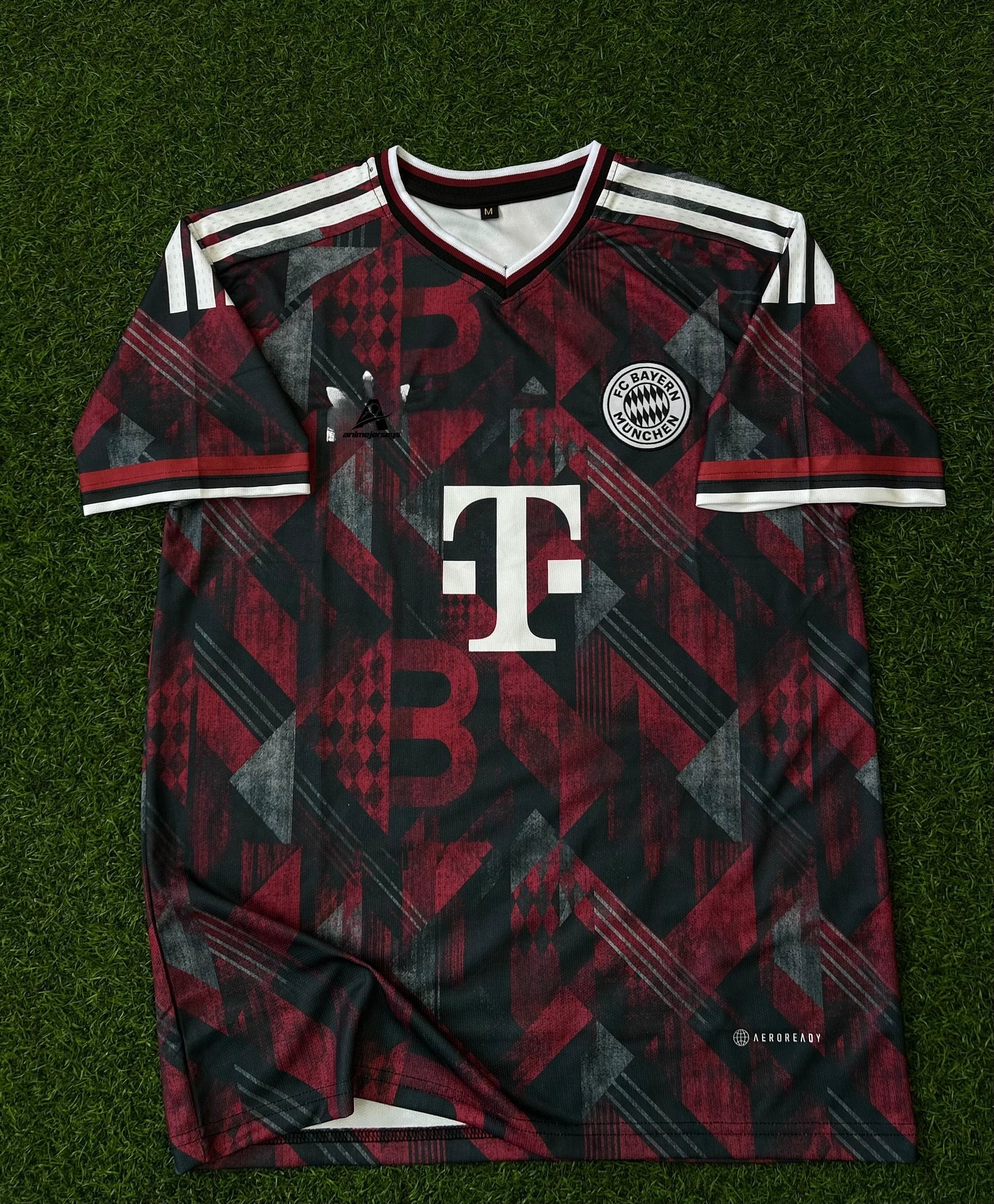 BAYERN MUNICH x BALENCIAGA SPECIAL EDITION JERSEY, HALF SLEEVE EMBROIDERY