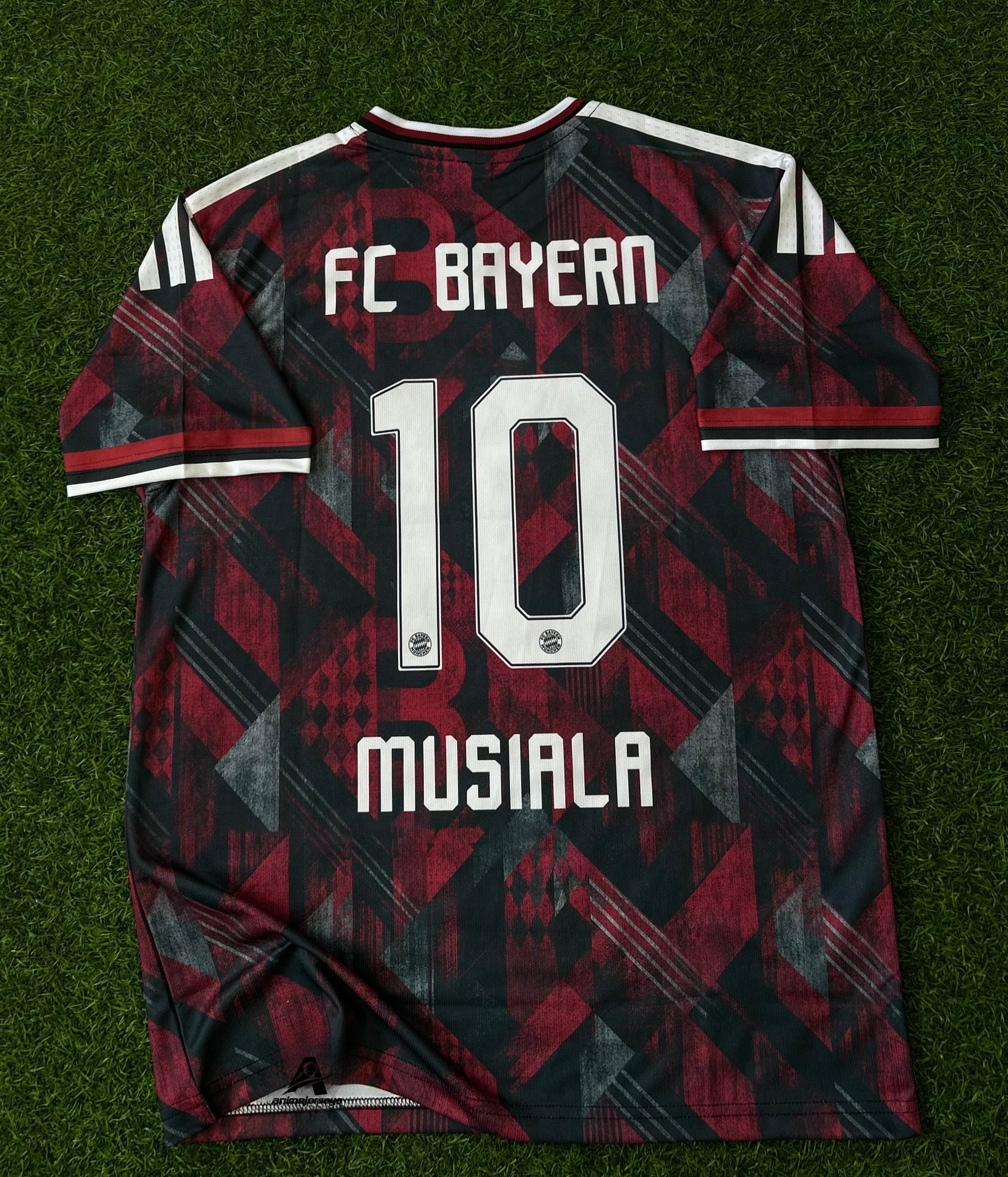 BAYERN MUNICH x BALENCIAGA SPECIAL EDITION JERSEY, HALF SLEEVE EMBROIDERY