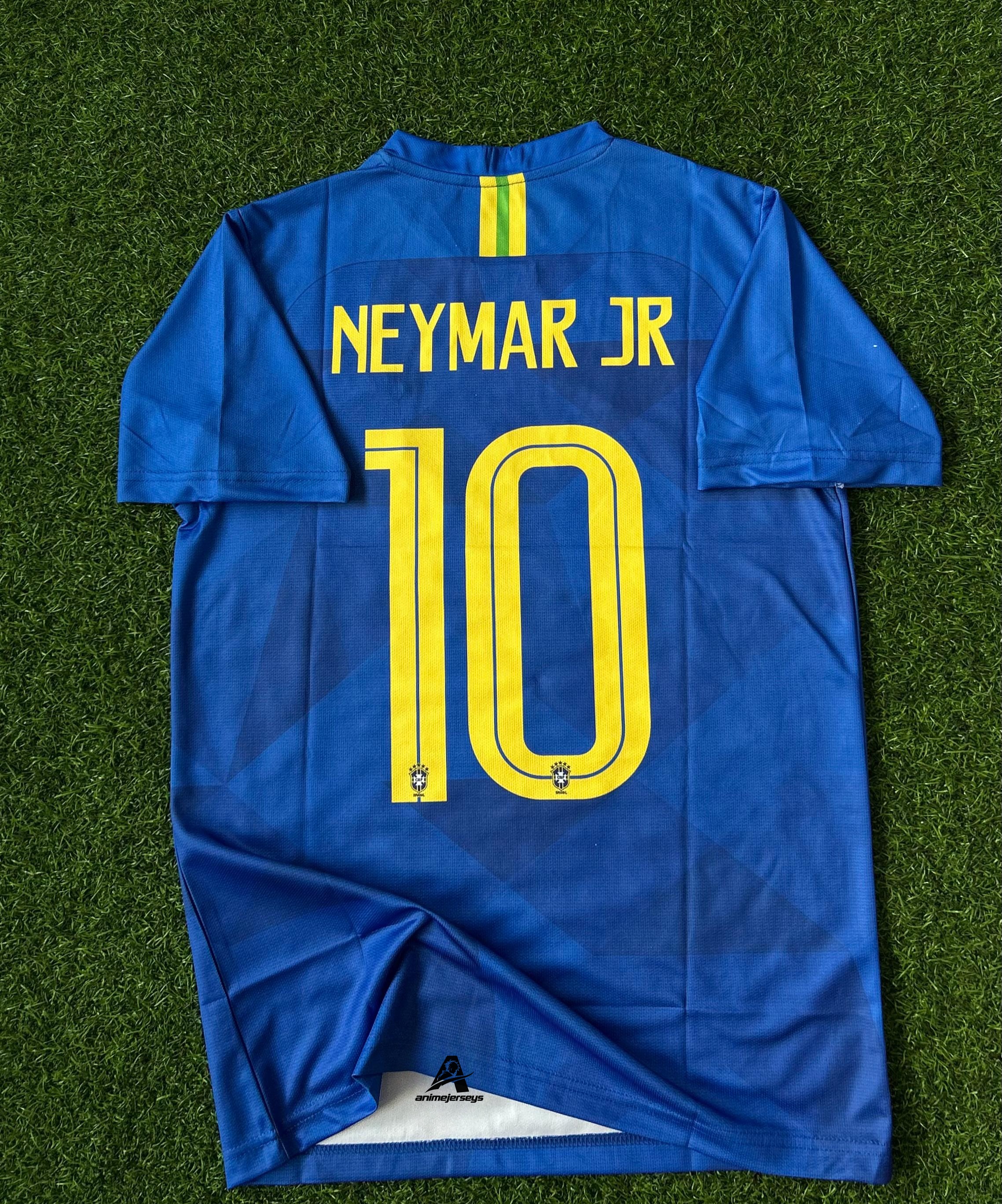BRAZIL 2018 WORLD CUP AWAY KIT.HALFSLEEVE EMBROIDERY