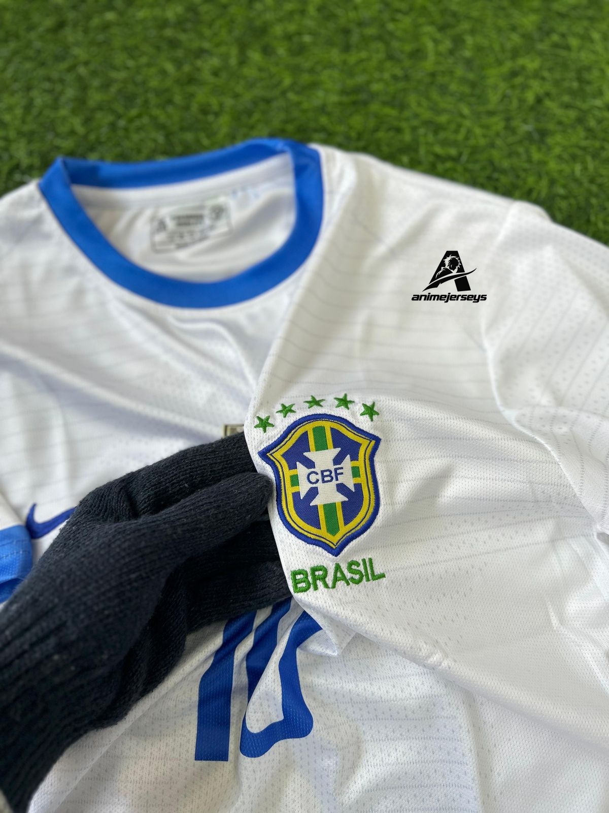 BRAZIL 2019 AWAY KIT, HALFSLEEVE EMBROIDERY
