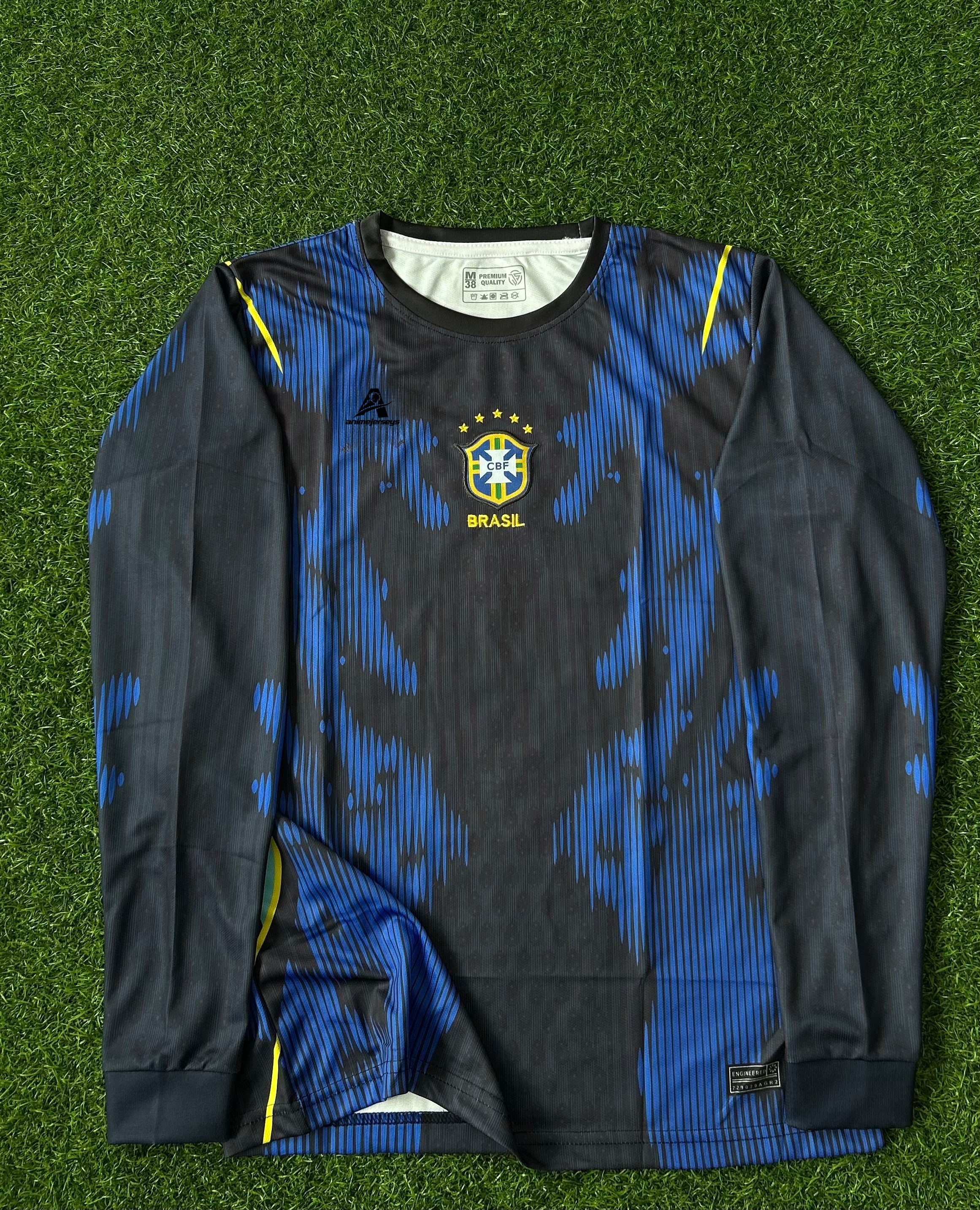 BRAZIL 2026 WORLD CUP AWAY KIT, FULL SLEEVE EMBROIDERY