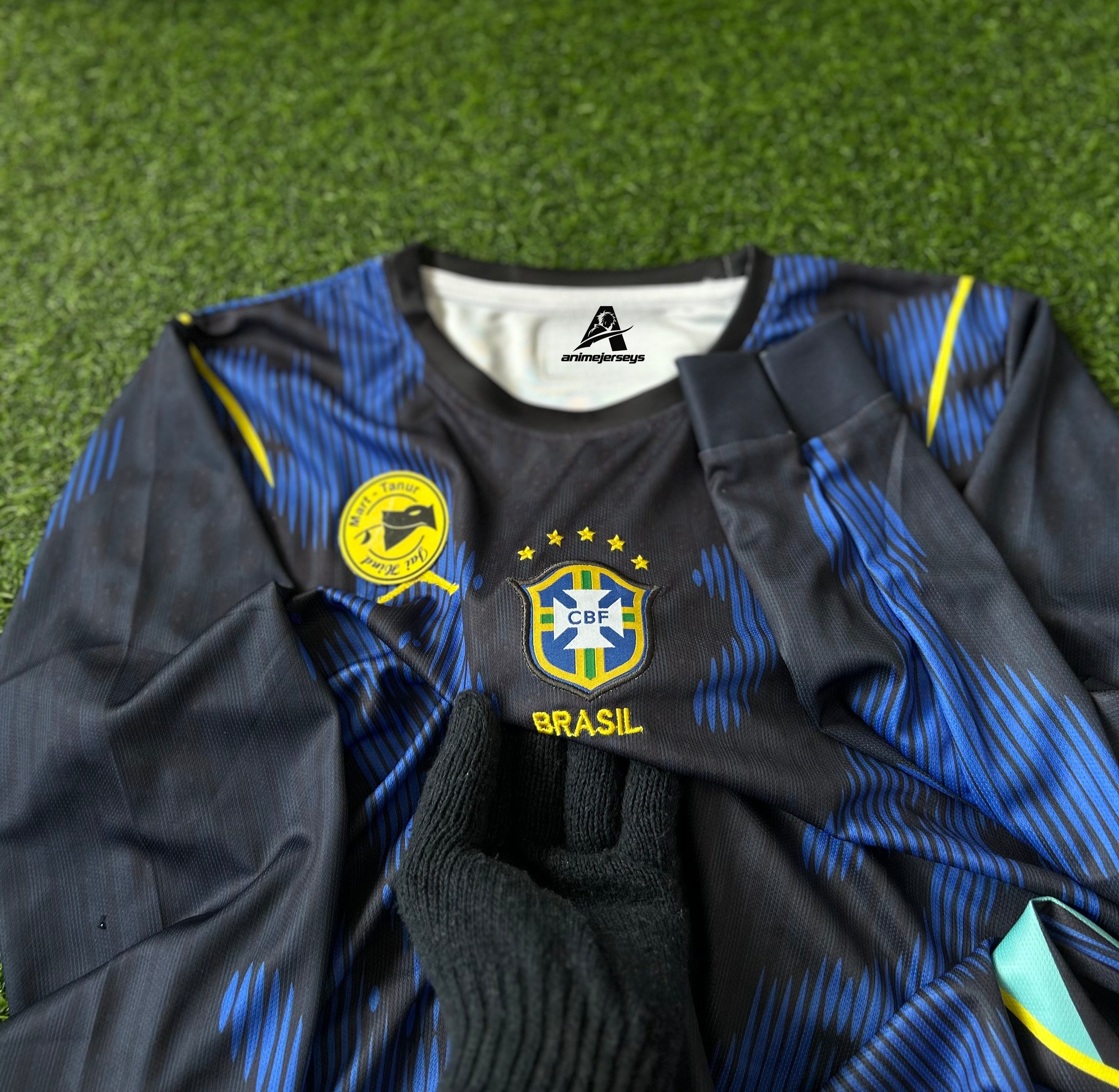 BRAZIL 2026 WORLD CUP AWAY KIT, FULL SLEEVE EMBROIDERY