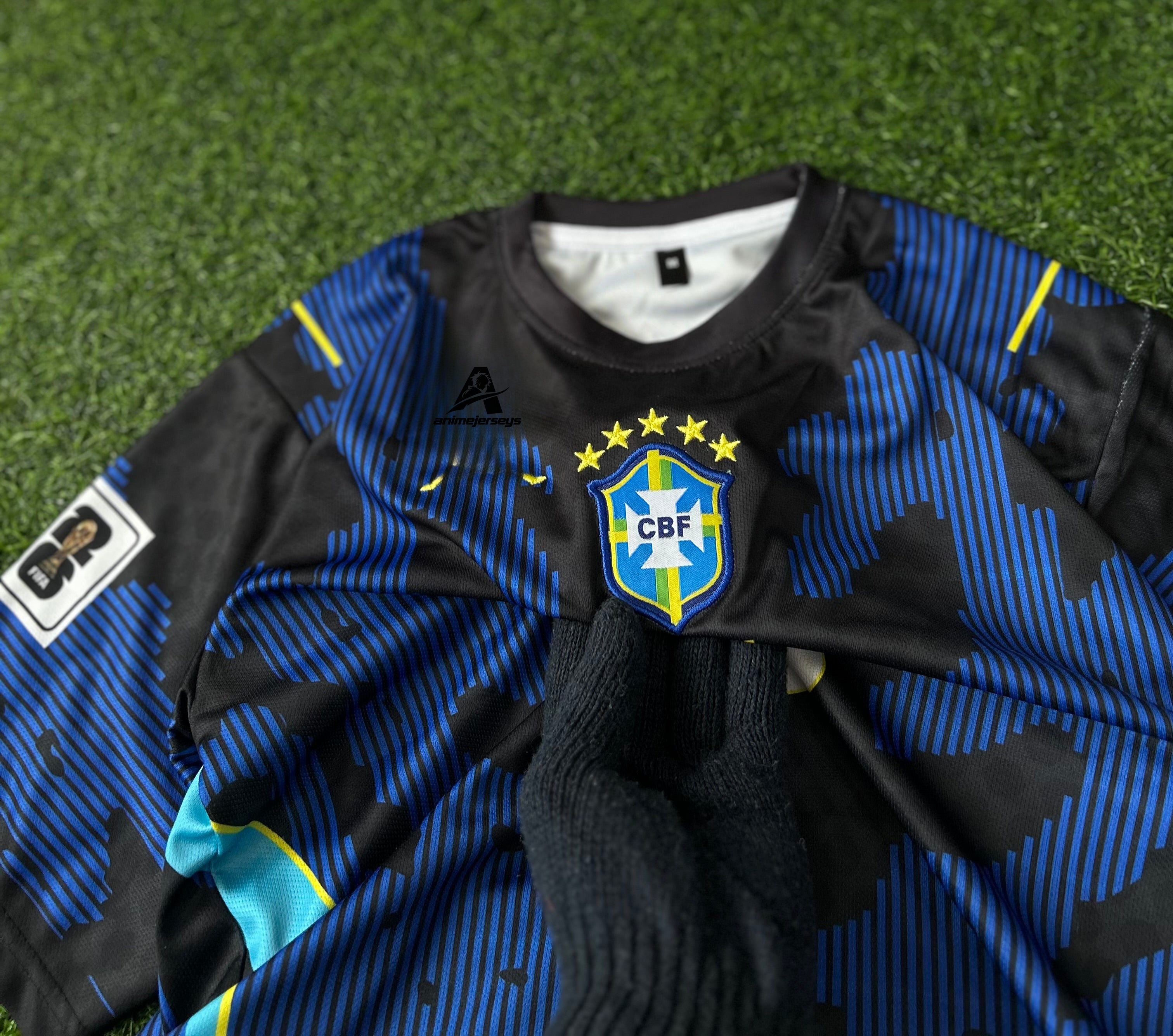 BRAZIL 2026 WORLD CUP AWAY KIT, HALF SLEEVE EMBROIDERY