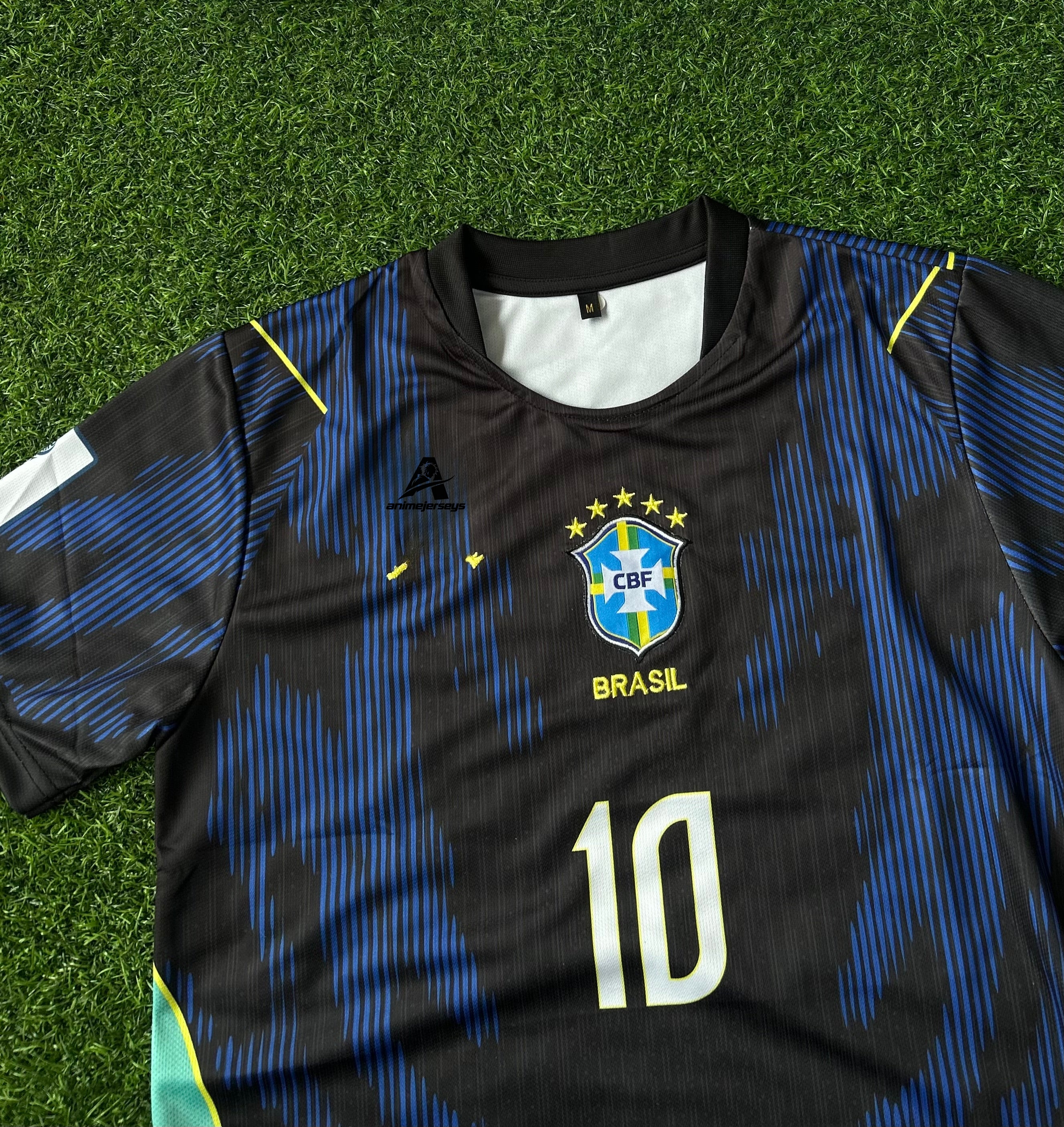 BRAZIL 2026 WORLD CUP AWAY KIT, HALF SLEEVE  EMBROIDERY