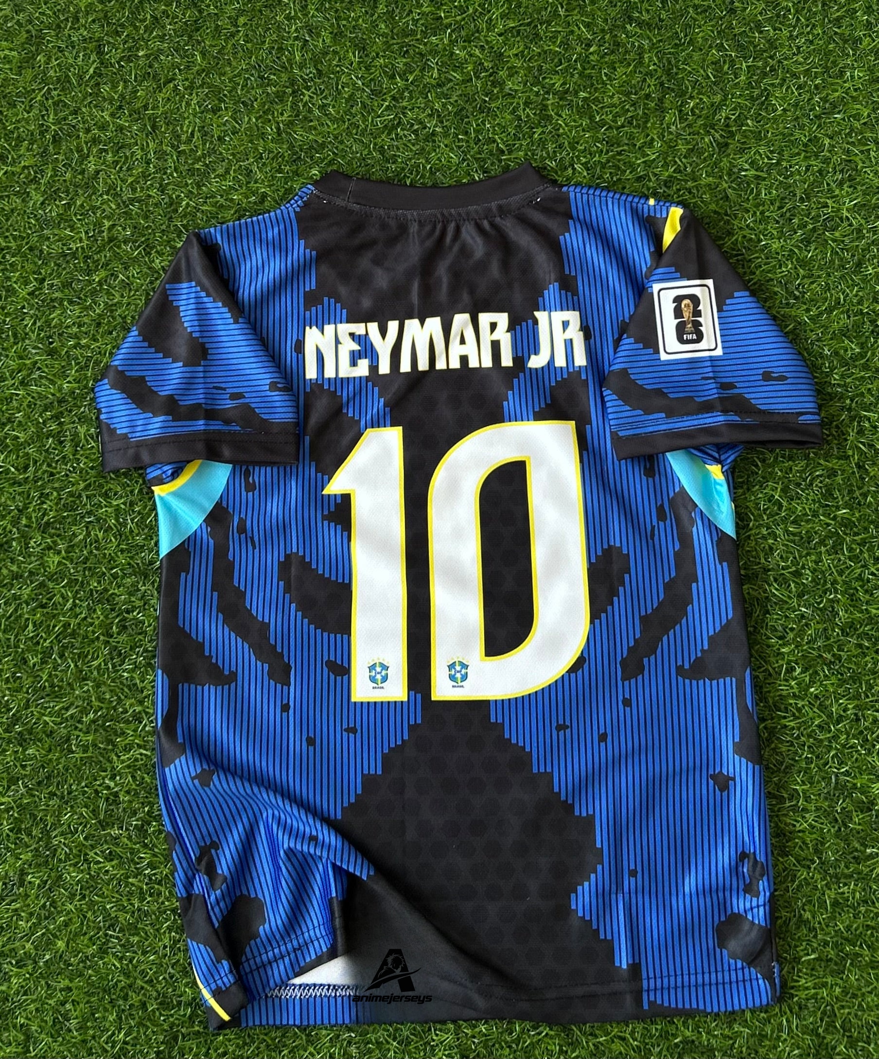 BRAZIL 2026 WORLD CUP AWAY KIT, HALF SLEEVE  SUBLIMATION (KID SIZE)