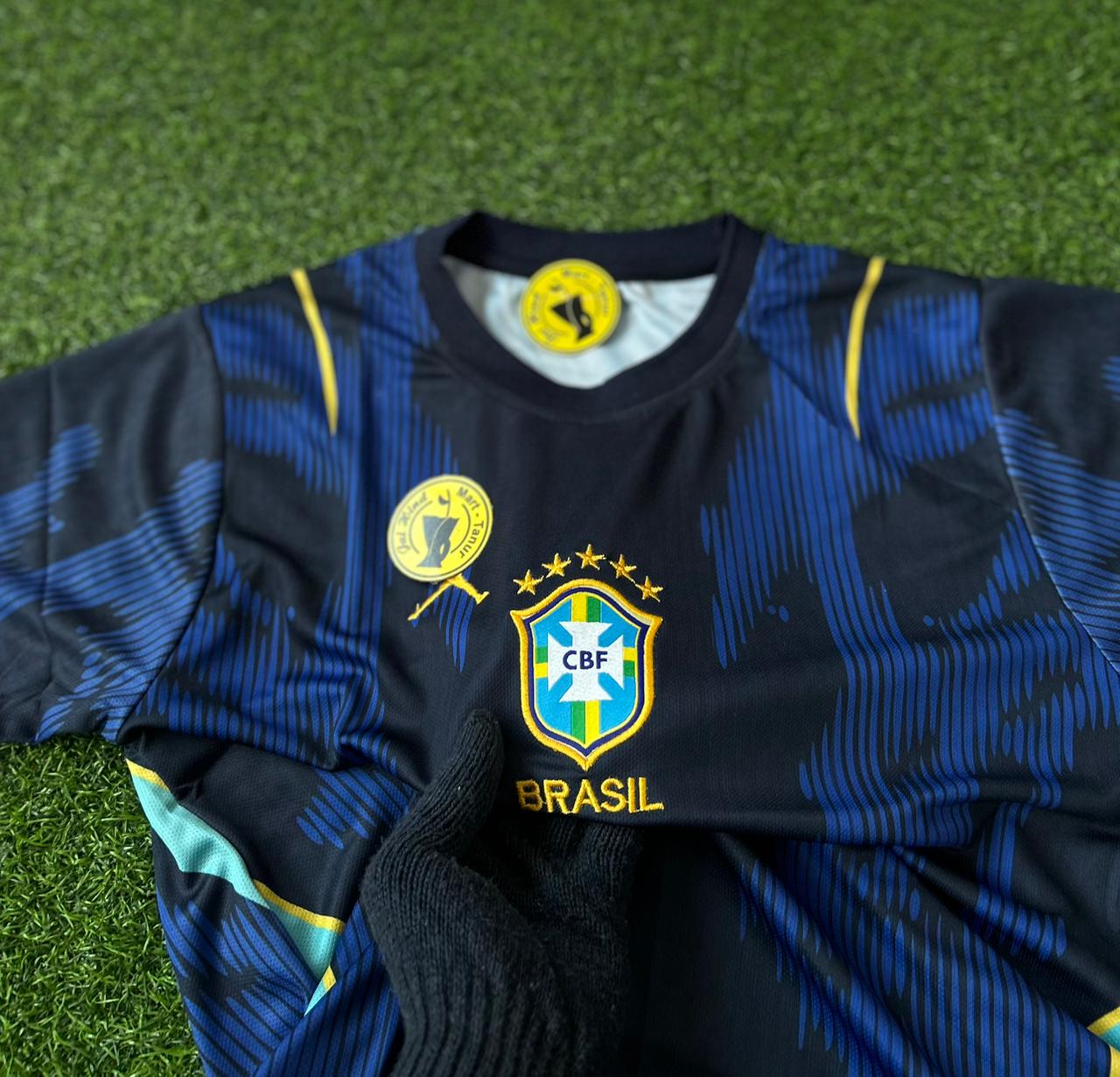 BRAZIL 2026 WORLD CUP AWAY KIT, HALF SLEEVE EMBROIDERY