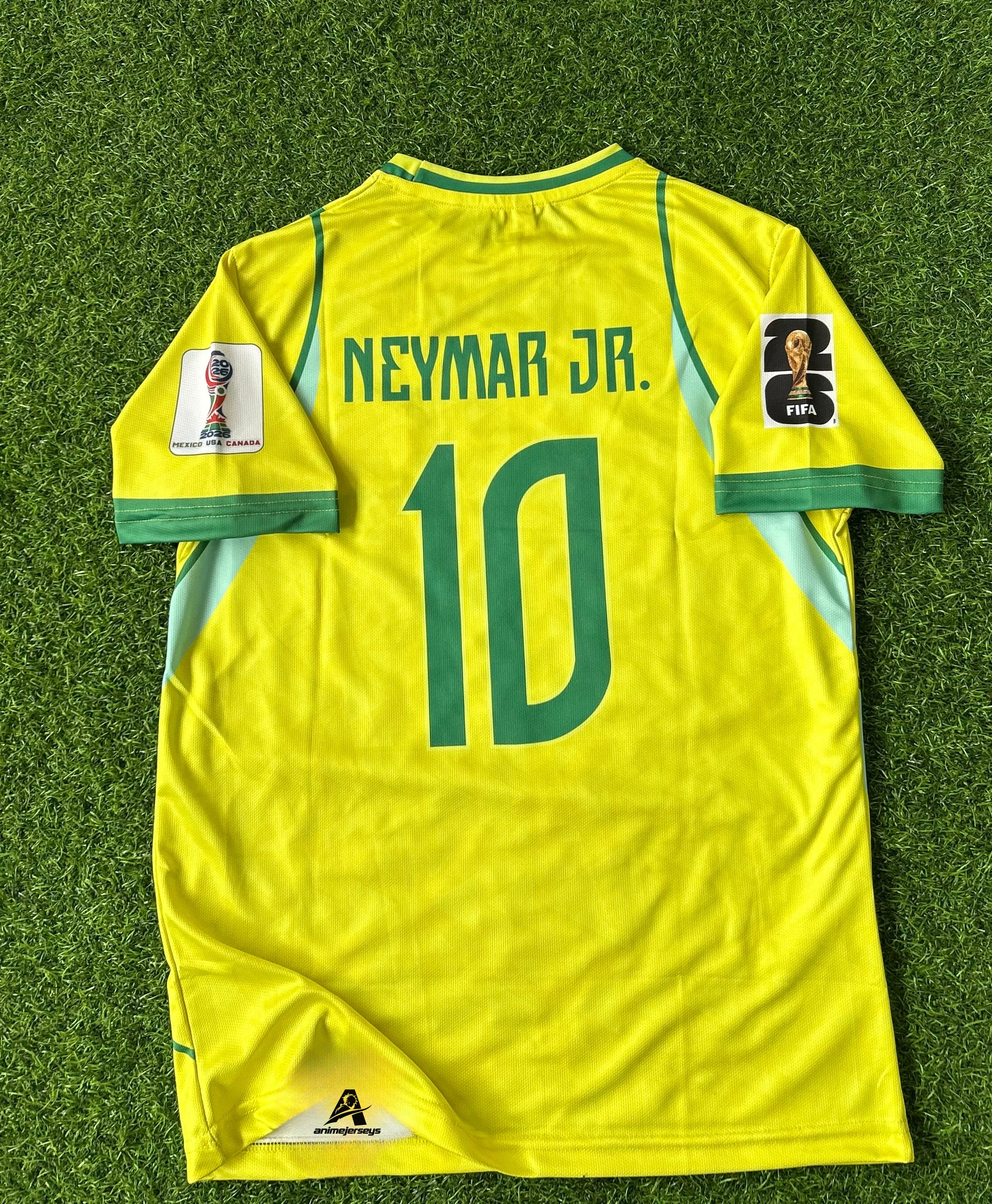 BRAZIL 2026 WORLD CUP HOME KIT, HALF SLEEVE  EMBROIDERY