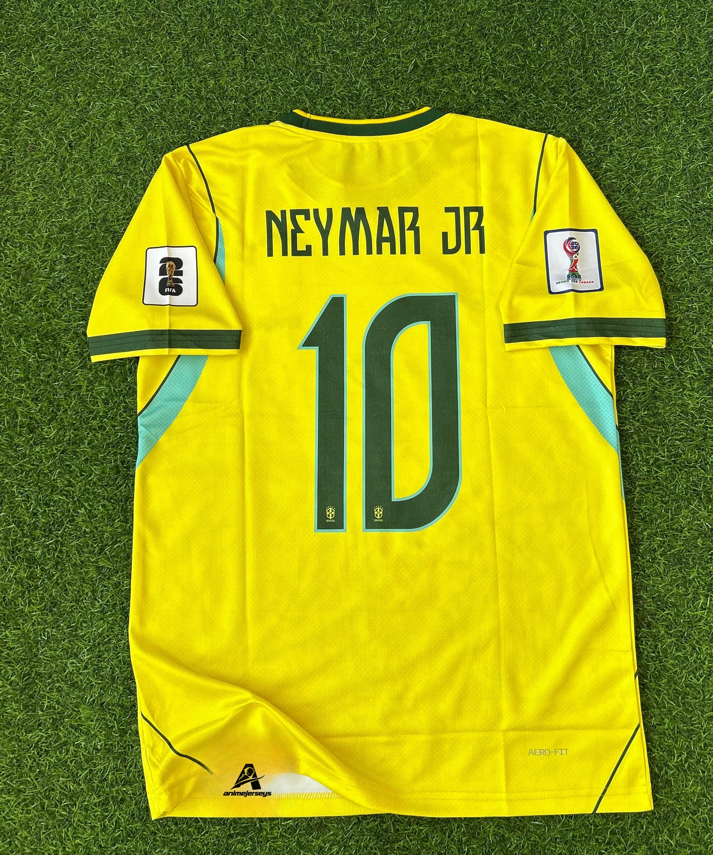 BRAZIL 2026 WORLD CUP HOME KIT, HALF SLEEVE EMBROIDERY