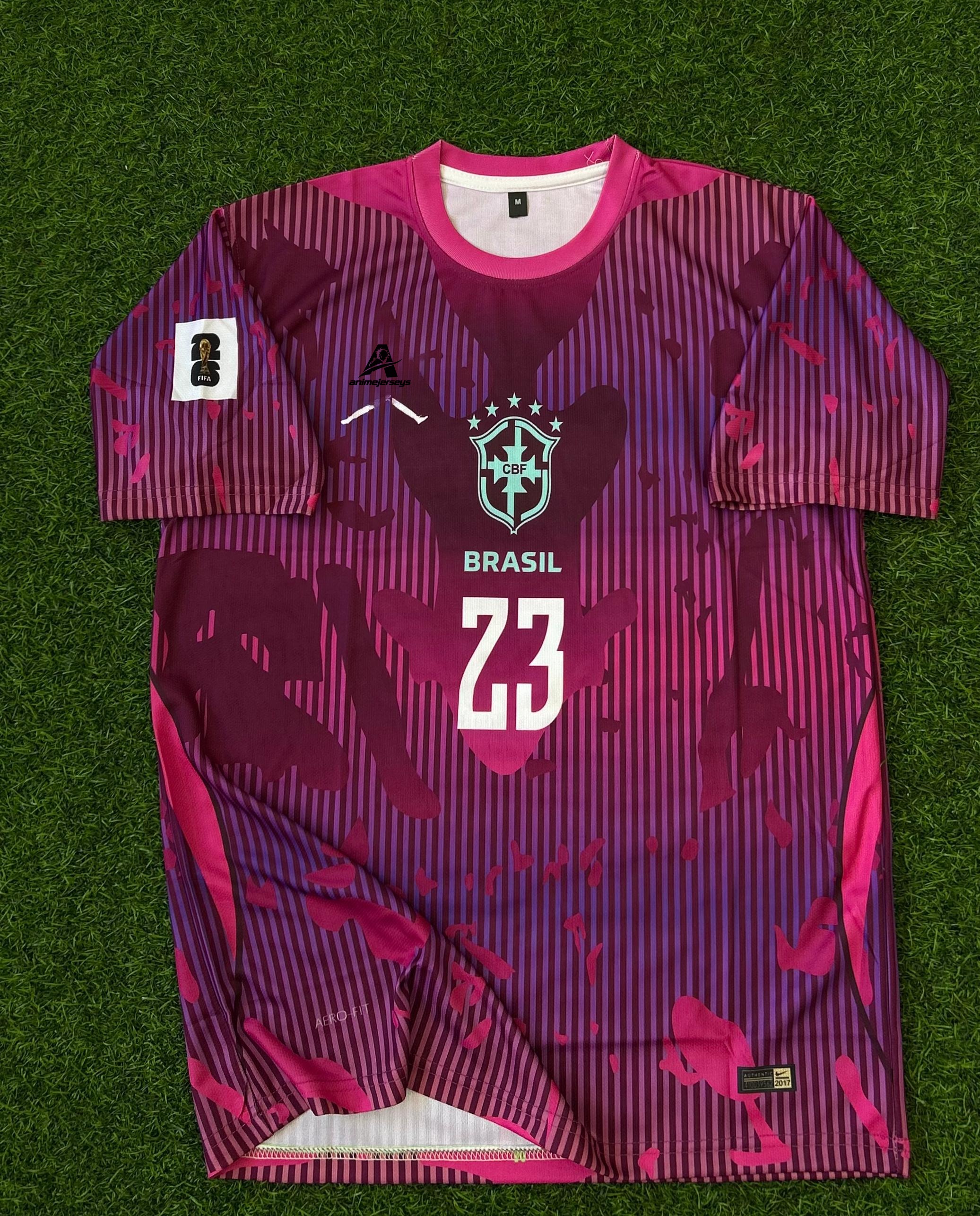 BRAZIL  2026 WORLDCUP GK KIT, HALFSLEEVE SUBLIMATION