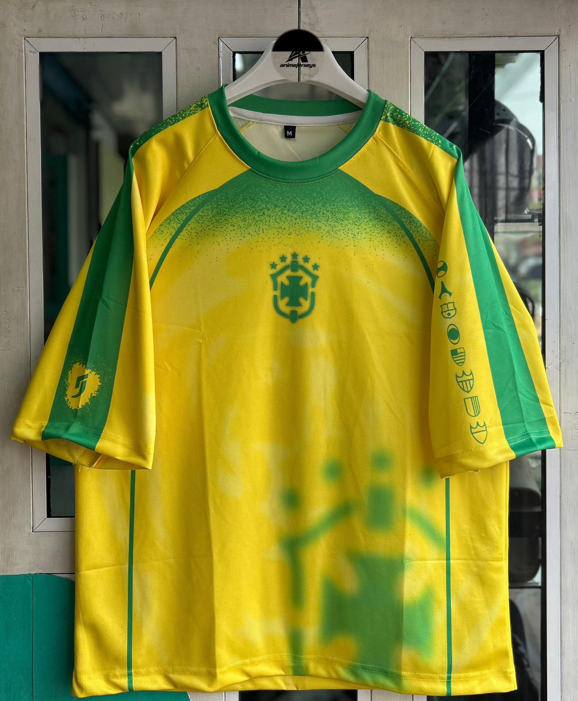 BRAZIL-RONALDINHO SPECIAL EDITION.FIVESLEEVE SUBLIMATION
