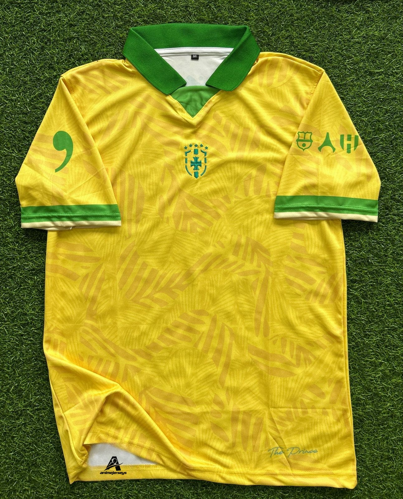 BRAZIL SPECIAL EDITION , HALFSLEEVE POLO EMBROIDERY