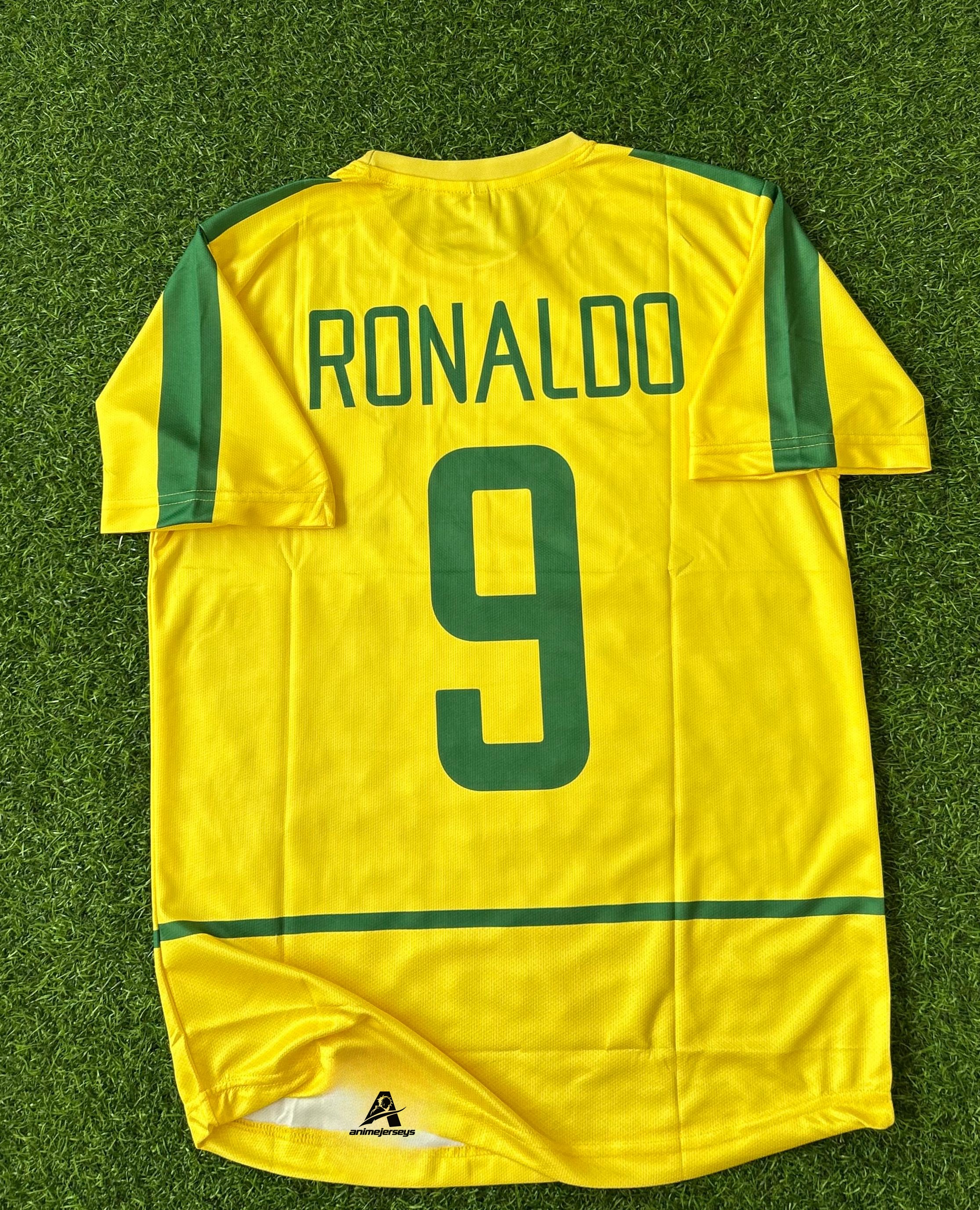 BRAZIL X STUSSY LIMITED EDITION 2002 HOME KIT, HALFSLEEVE EMBROIDERY