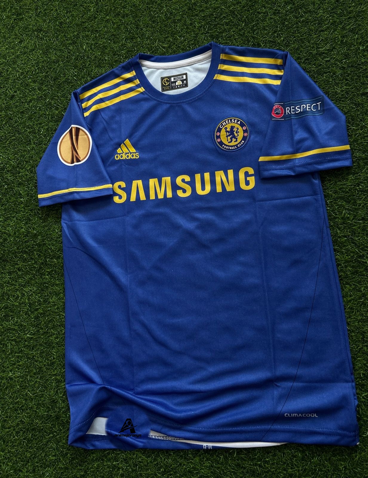 CHELSEA 2012-13 HOME KIT, HALFSLEEVE EMBROIDERY