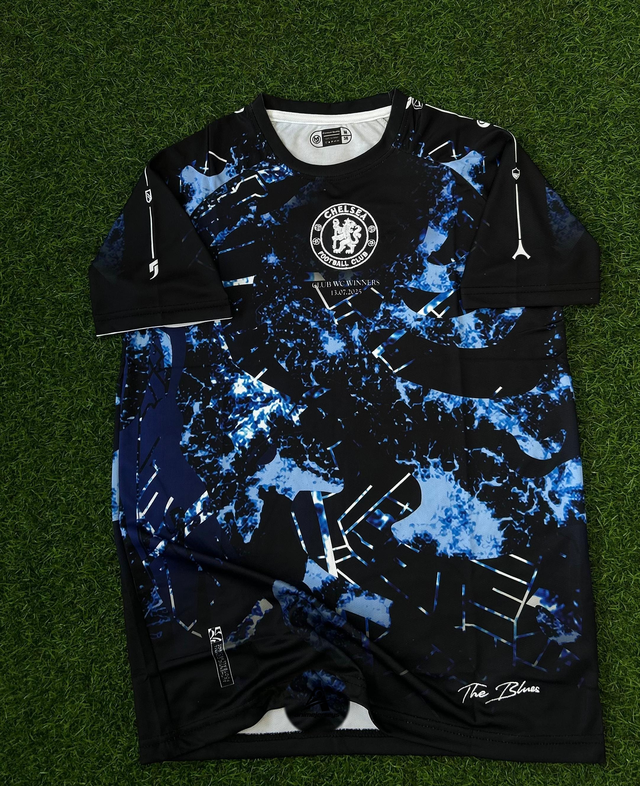 CHELSEA 'ICE COLD EDITION' LIMITED EDITION JERSEY.HALFSLEEVE EMBROIDERY