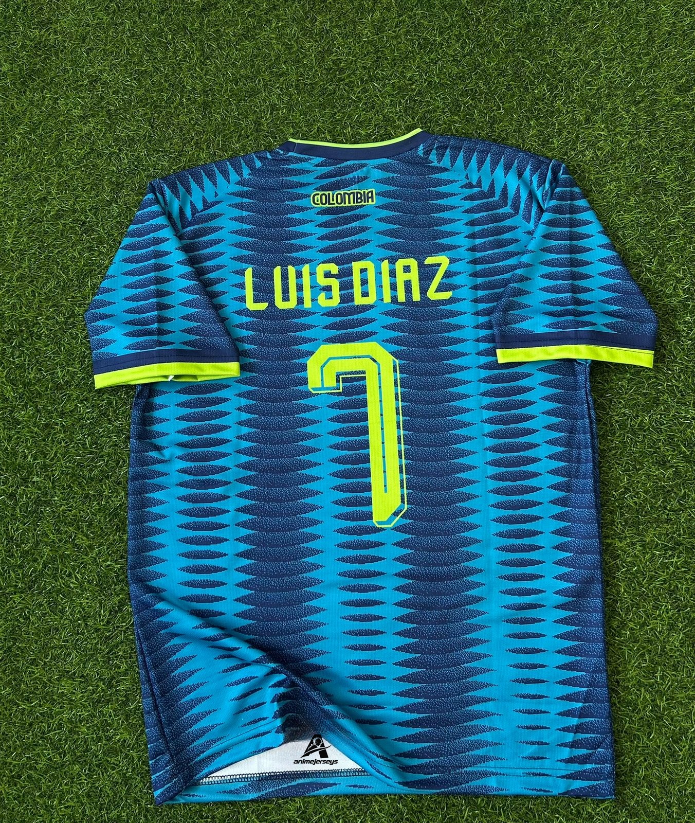 COLOMBIA 2026 WORLD CUP AWAY KIT, HALFSLEEVE SUBLIMATION