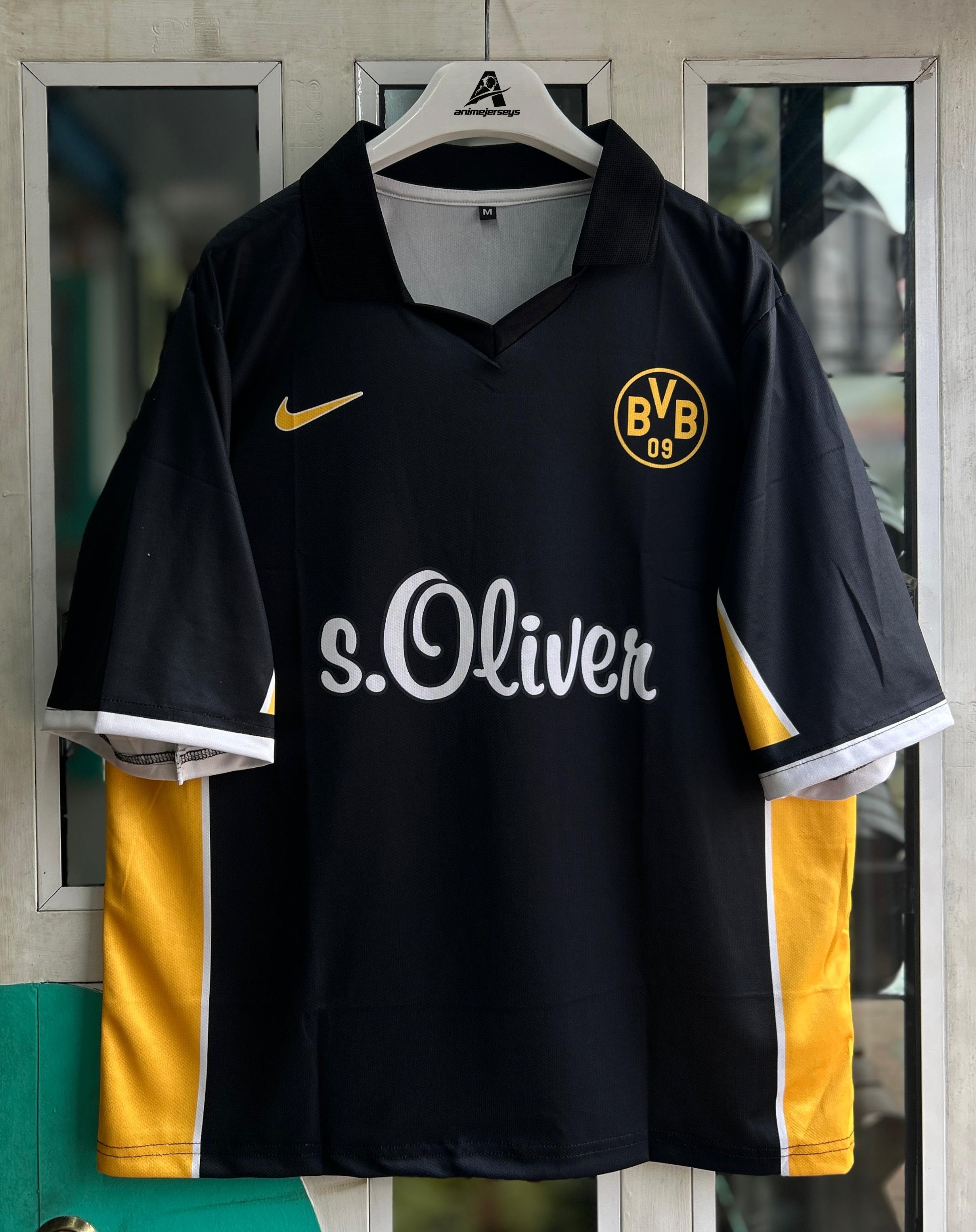 DORTMUND 1998-00 AWAY KIT, FIVESLEEVE POLO SUBLIMATION