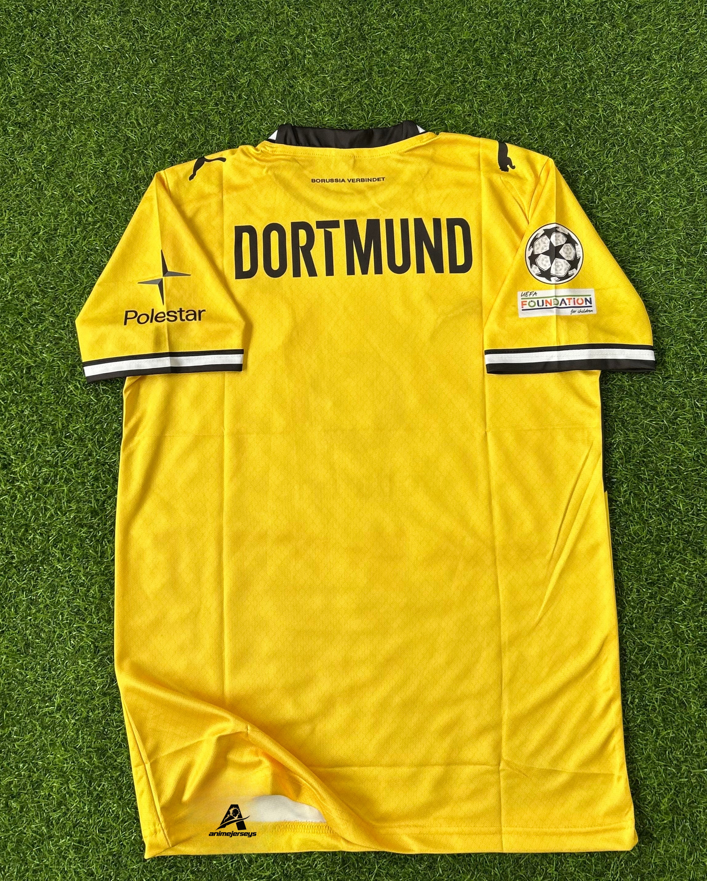 DORTMUND 2026-27 SEASON HOME JERSEY , HALF SLEEVE EMBROIDERY