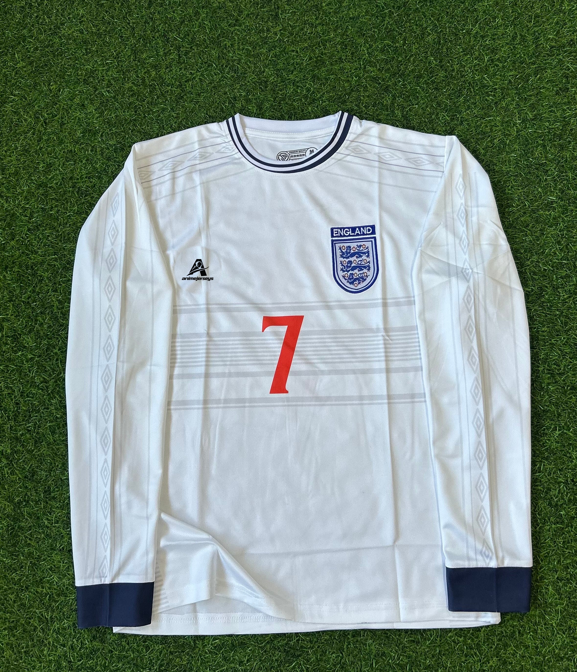 ENGLAND 2000 HOME KIT, FULL SLEEVE EMBROIDERY