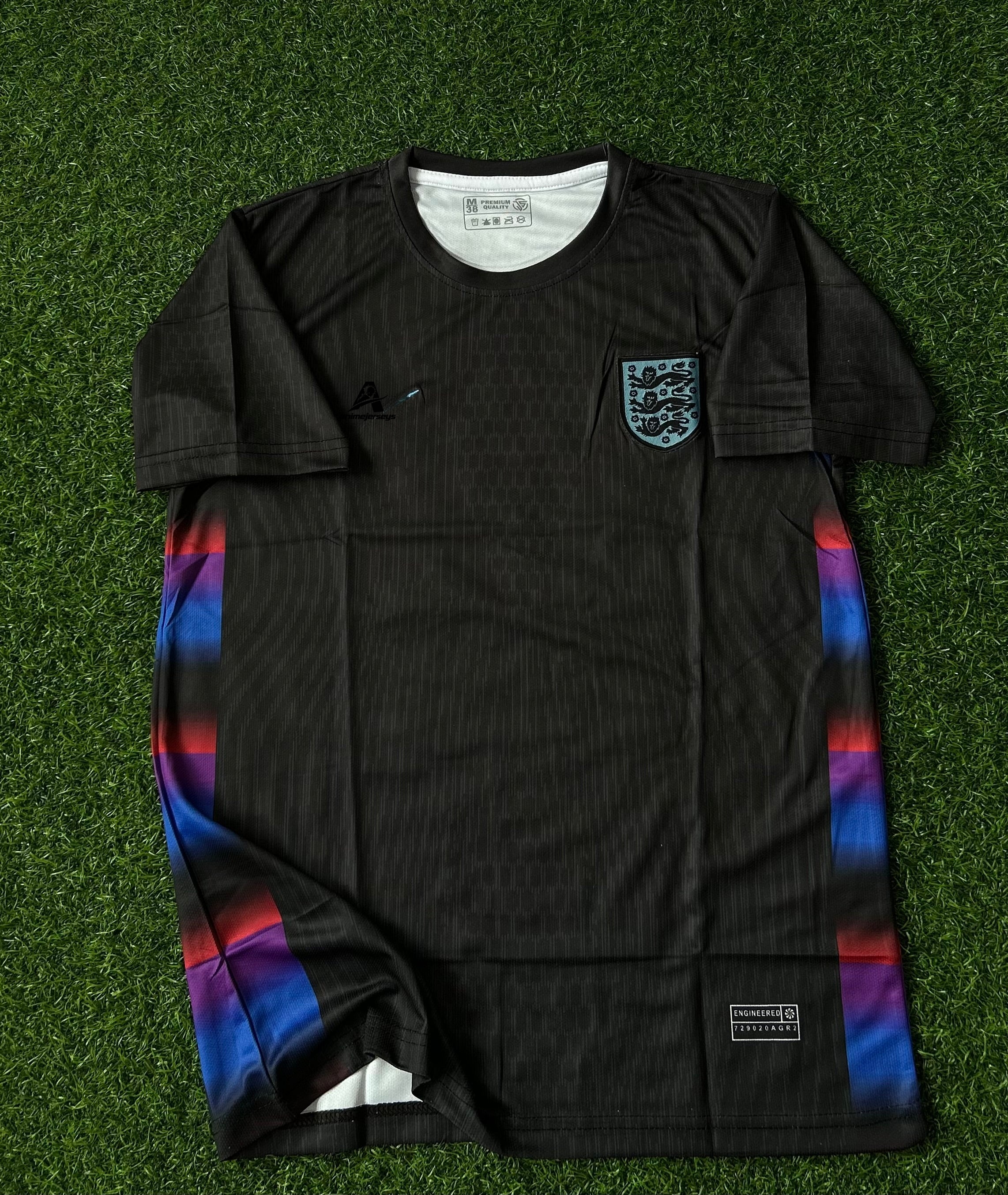 ENGLAND 2025 AWAY KIT, HALF SLEEVE EMBROIDERY