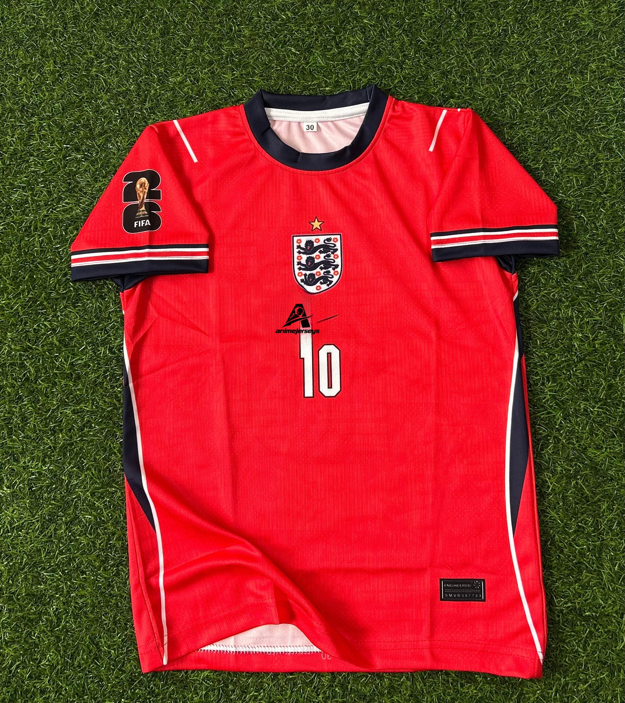 ENGLAND 2026 WORLD CUP AWAY KIT, HALF SLEEVE SUBLIMATION (KID SIZE)