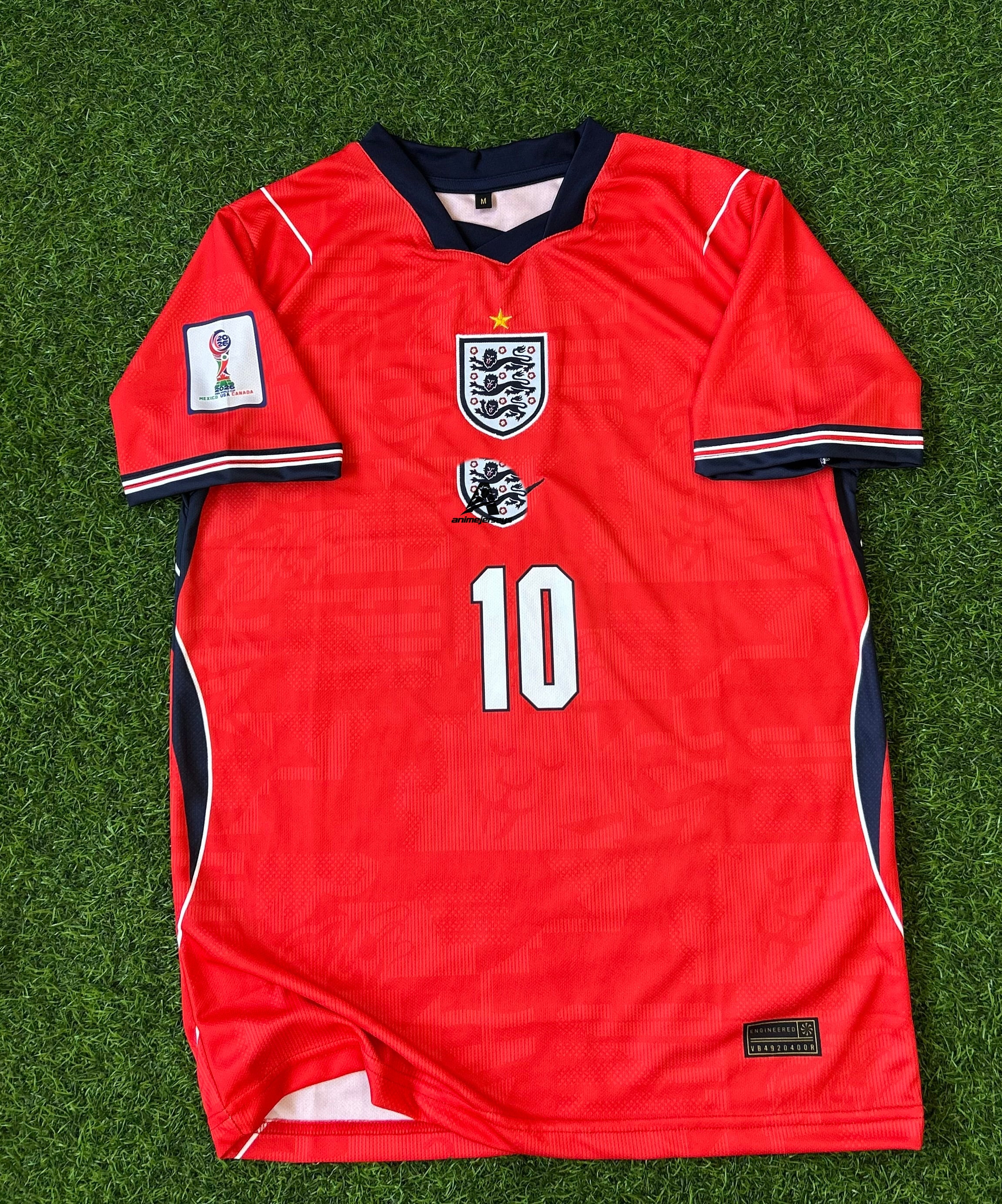 ENGLAND 2026 WORLD CUP AWAY KIT, HALF SLEVE EMBROIDERY