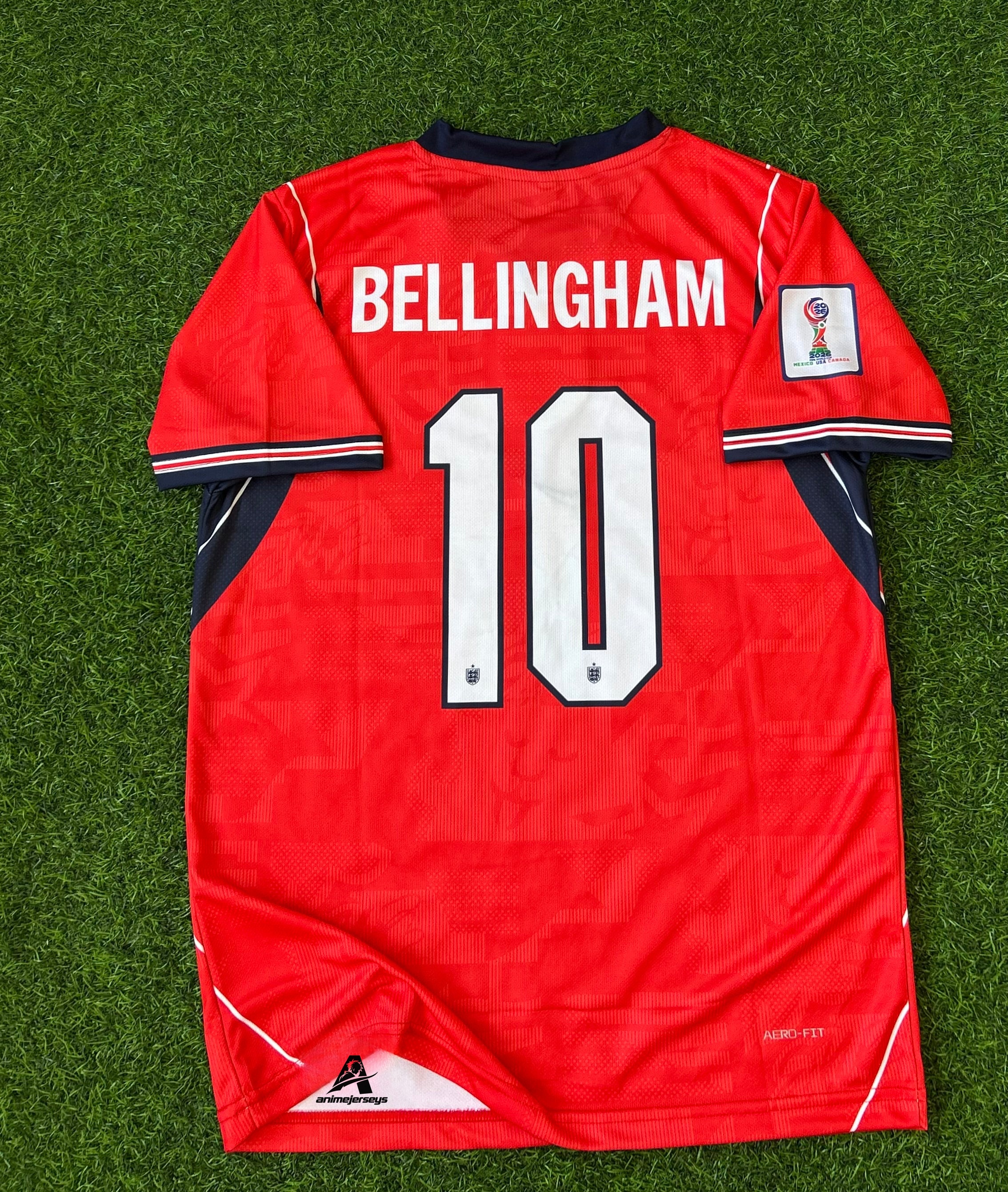 ENGLAND 2026 WORLD CUP AWAY KIT, HALF SLEVE EMBROIDERY