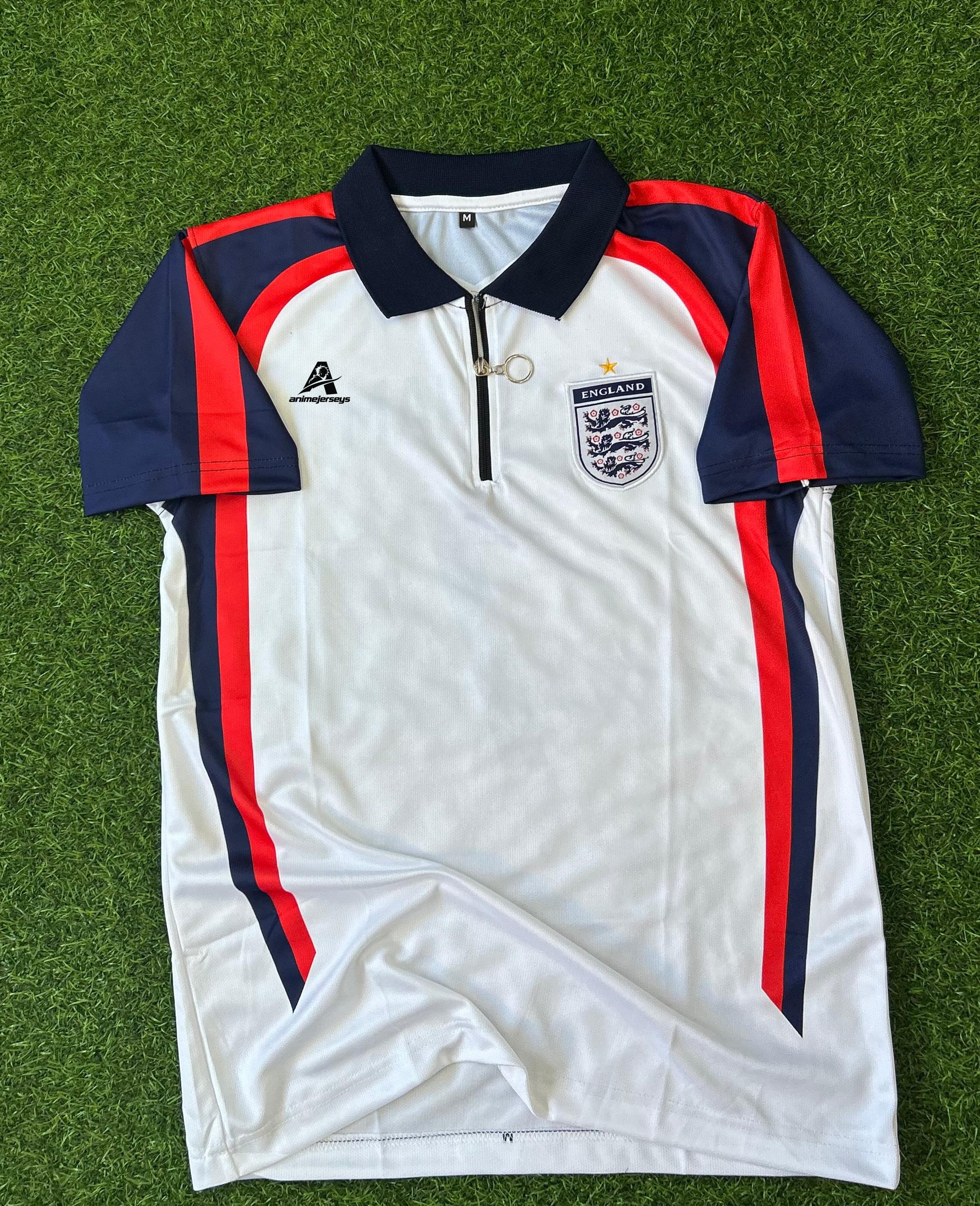 ENGLAND VINTAGE SPECIAL EDITION .HALFSLEEVE POLO EMBROIDERY