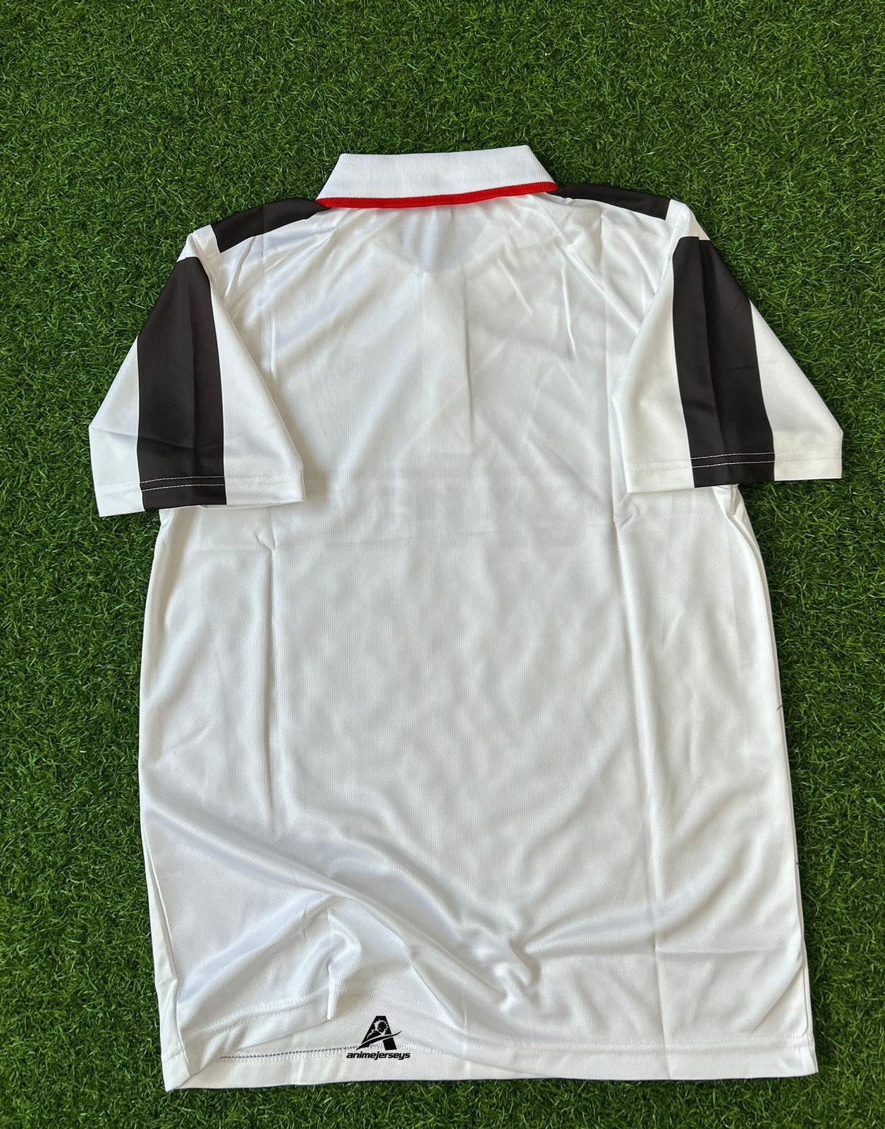 F1 FERRARI WHITE, HALFSLEEVE POLO SUBLIMATION(SIGNATURE)
