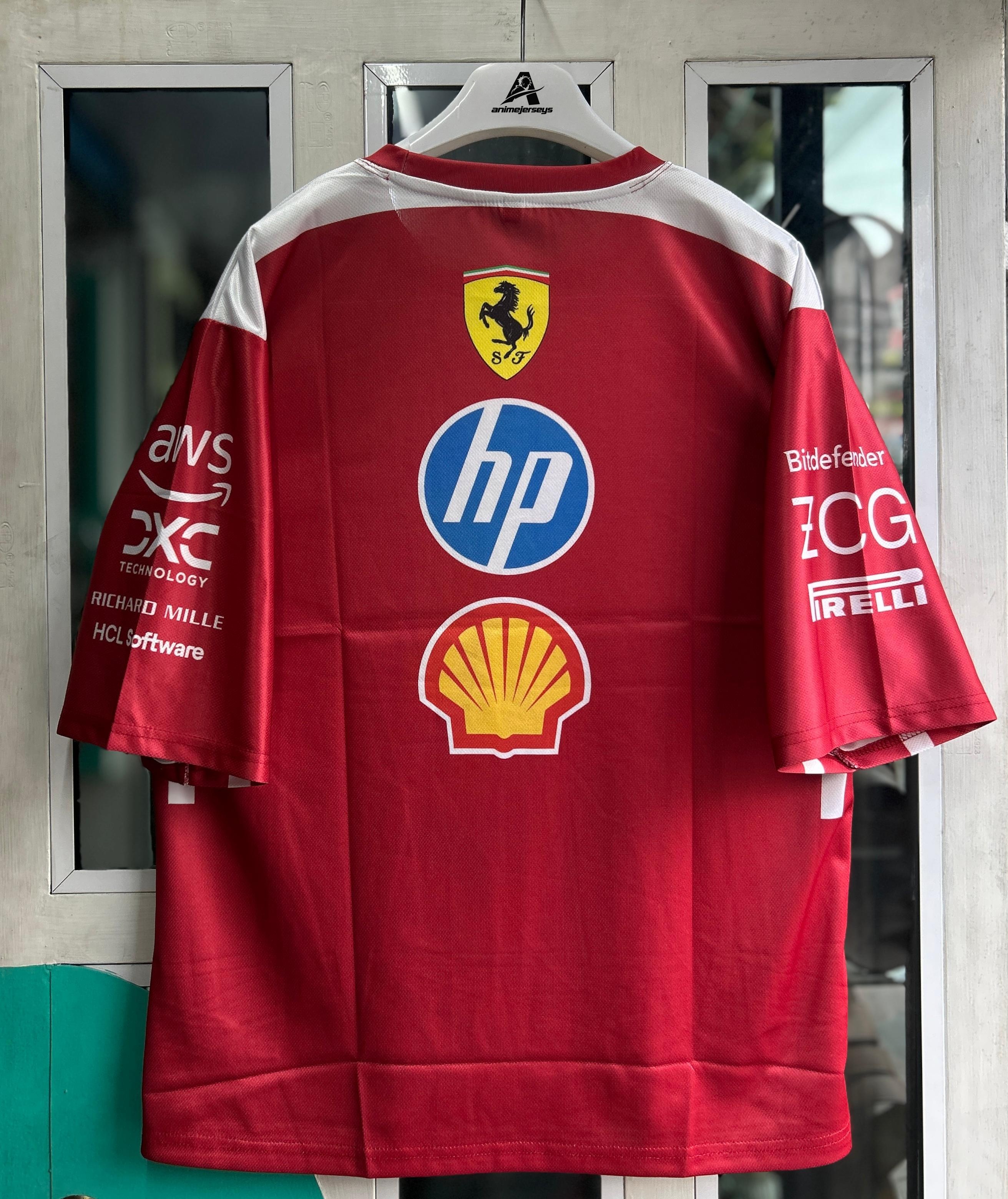 F1  HP RED KIT, FIVESLEEVE SUBLIMATION