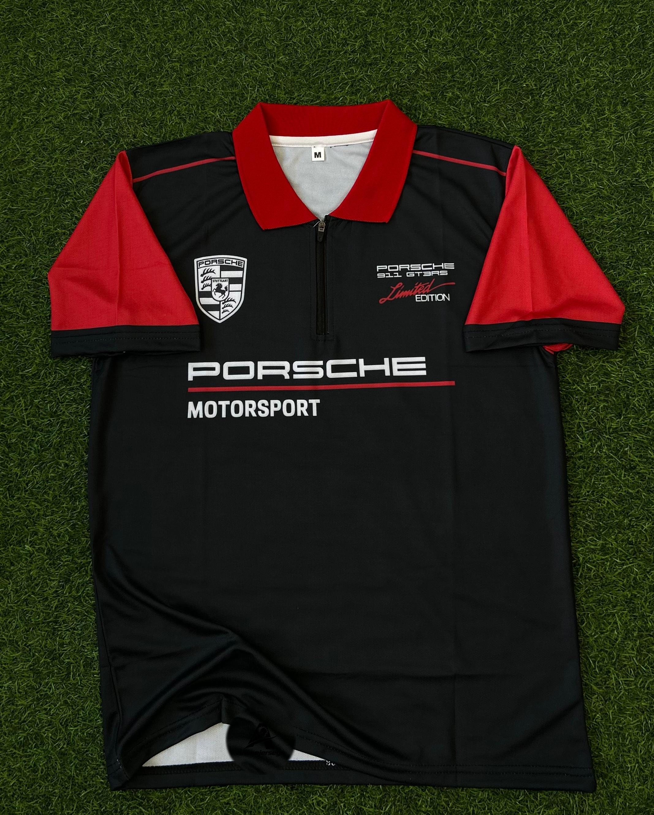 F1 PORSCHE MOTOSPORT JERSEY, HALFSLEEVE POLO SUBLIMATION