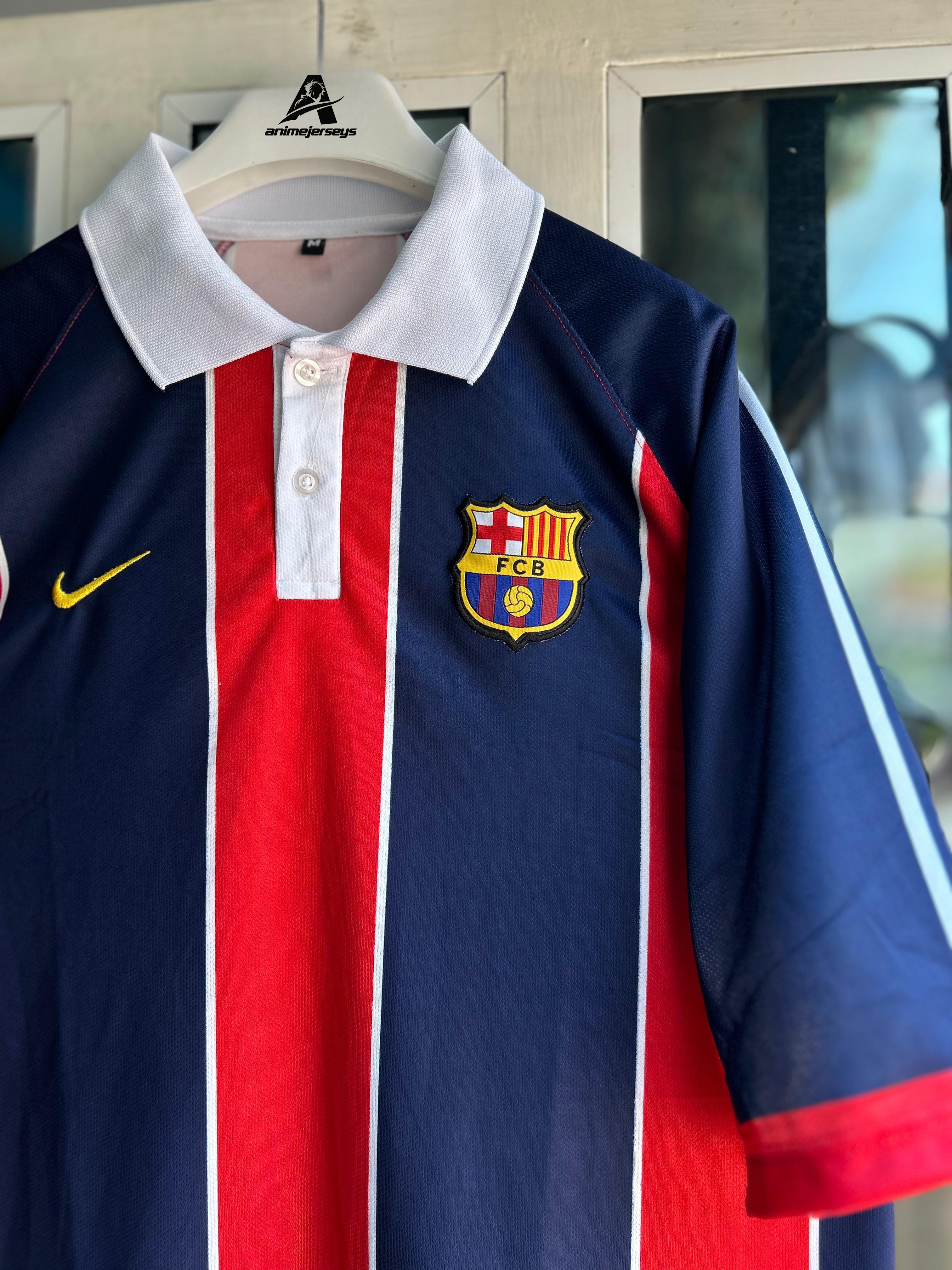 FC Barcelona Special Edition Five-Sleeve Embroidered Polo