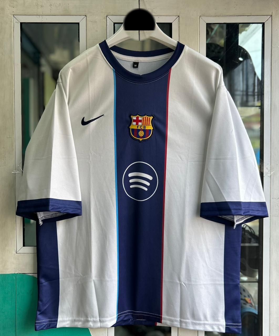 FC Barcelona Special Edition – Messi Fivesleeve Embroidered Roundneck T-Shirt
