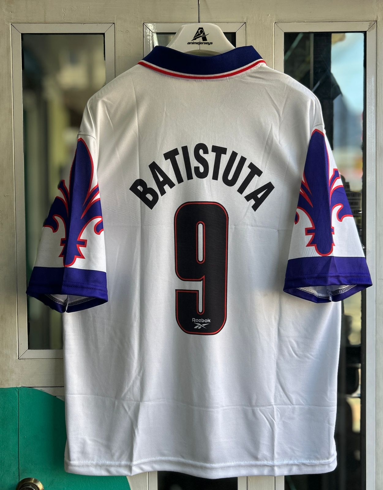 FIORENTINA 1995-96 AWAY KIT, FIVESLEEVE POLO SUBLIMATION