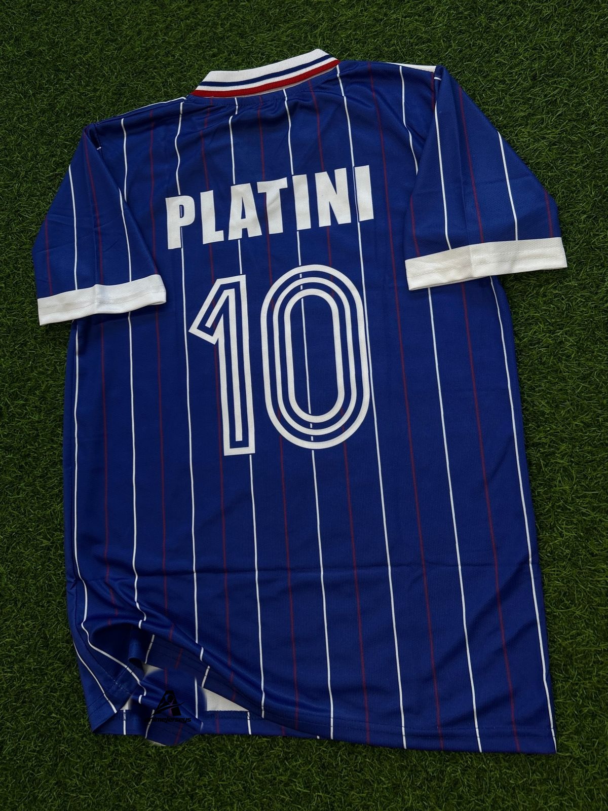 FRANCE 1982 HOME KIT, HALFSLEEVE POLO SUBLIMATION