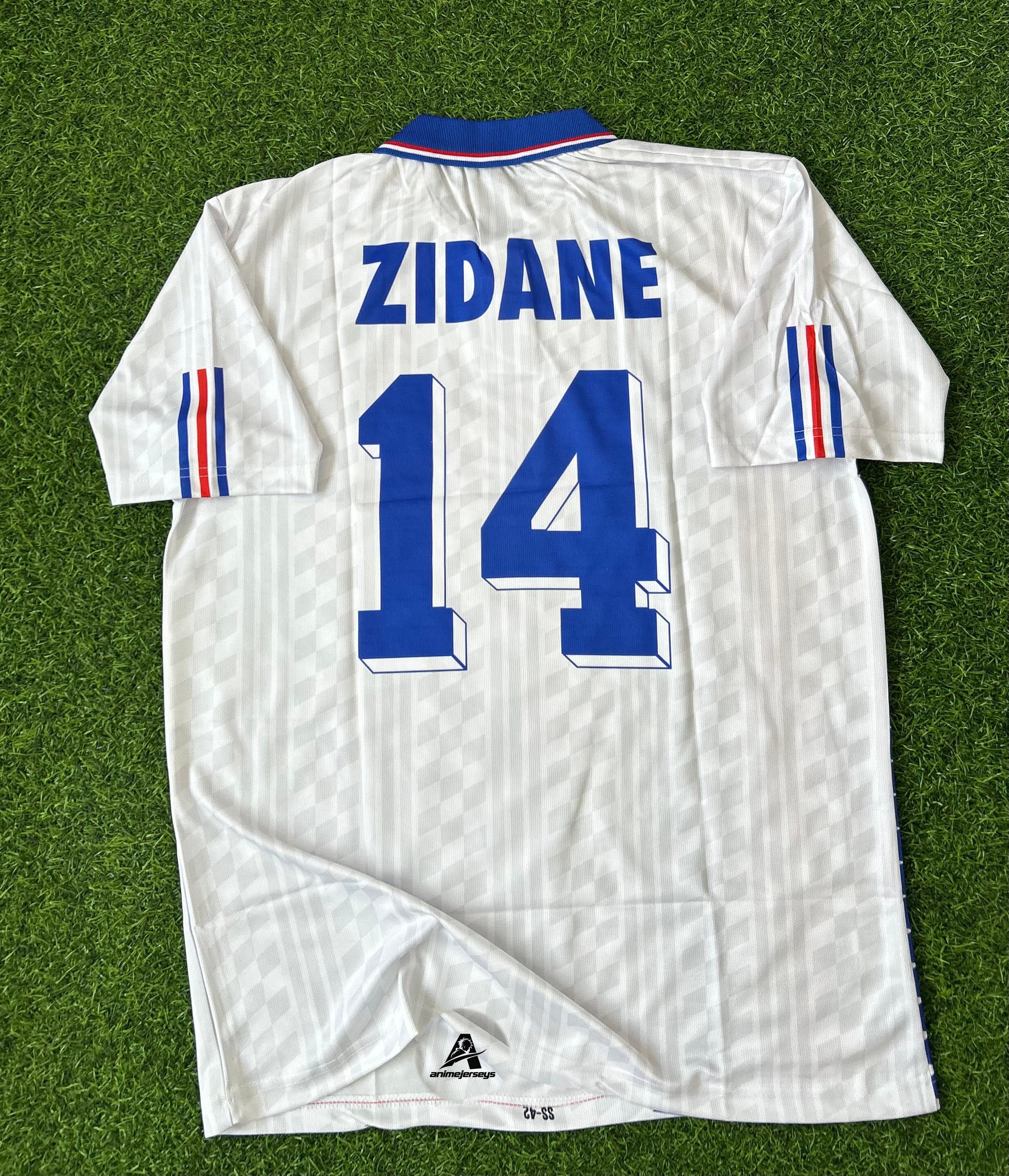 FRANCE 1994-96 AWAY KIT, HALFSLEEVE POLO SUBLIMATION