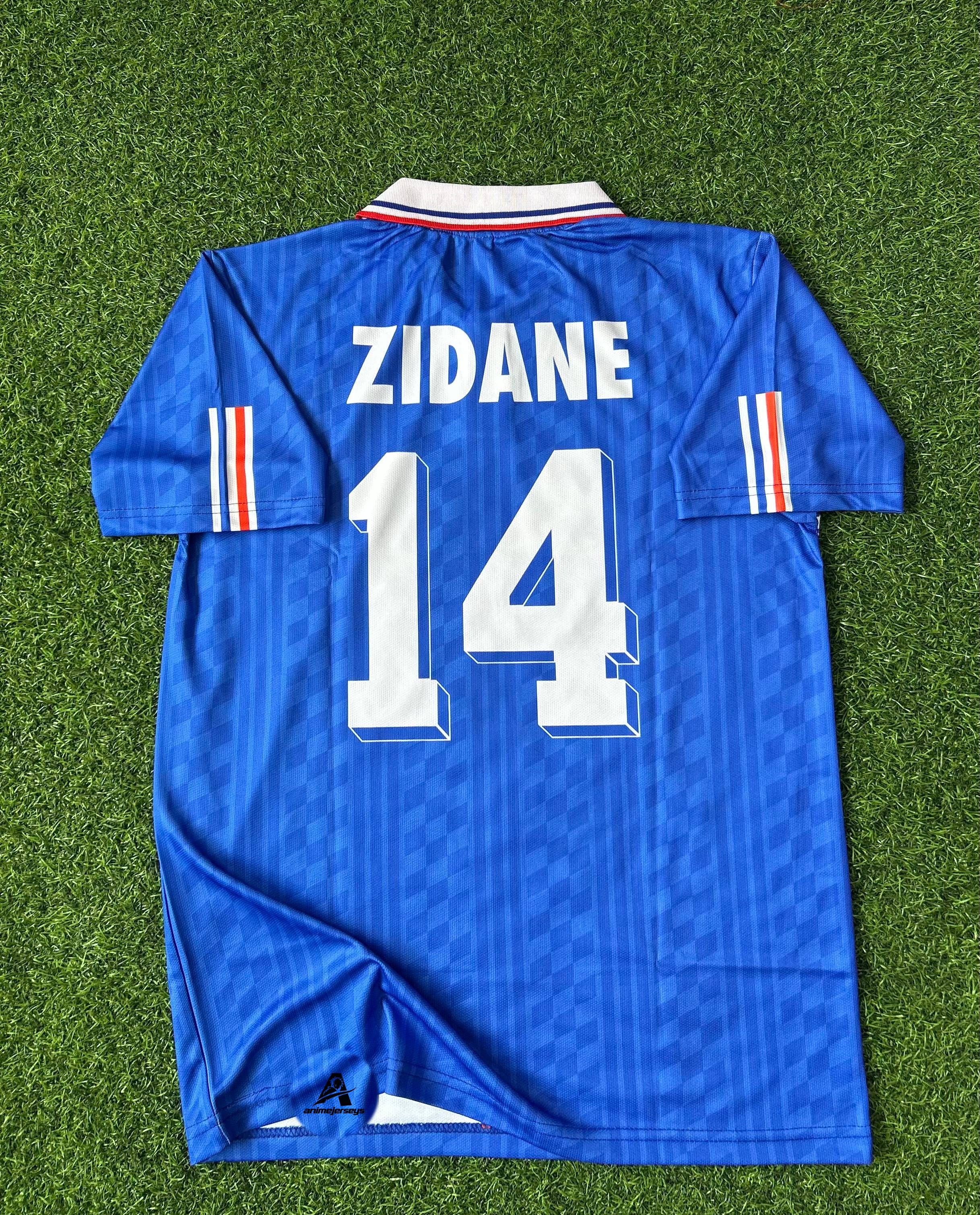 FRANCE 1994-96 HOME KIT, HALFSLEEVE POLO SUBLIMATION