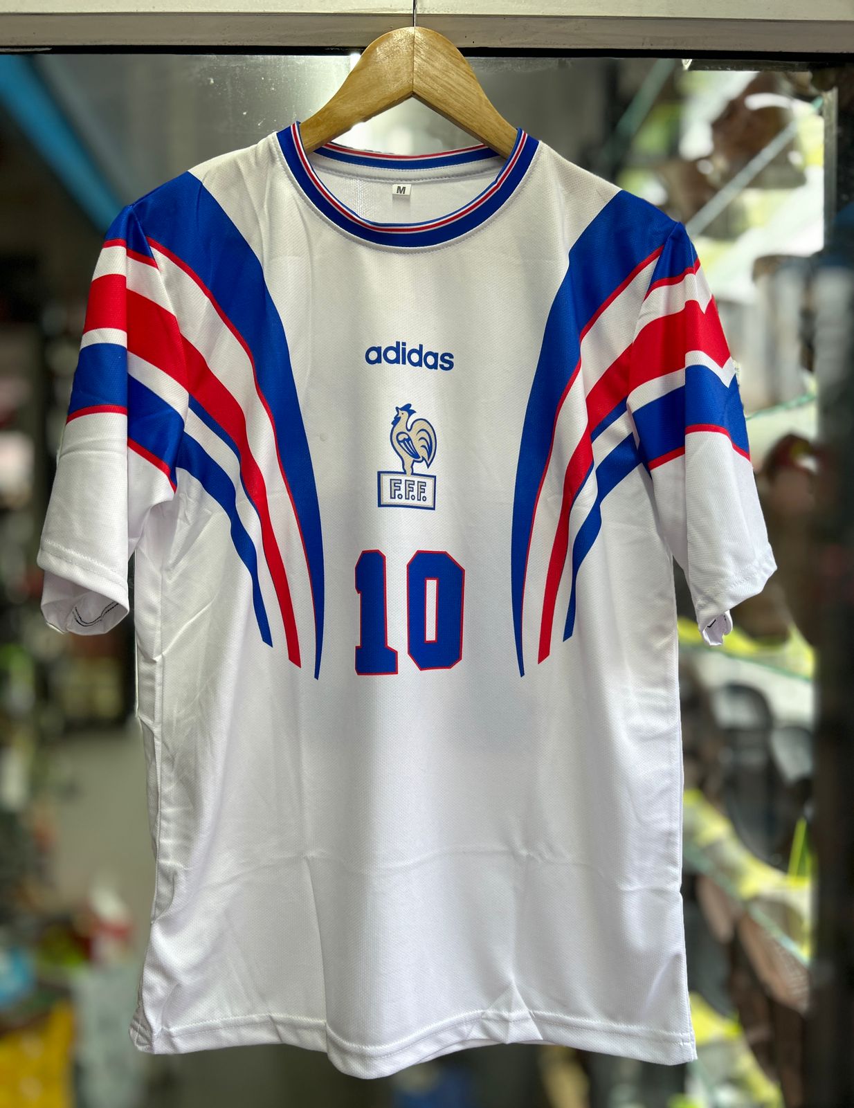 FRANCE 1996-97 AWAY KIT, FIVESLEEVE SUBLIMATION