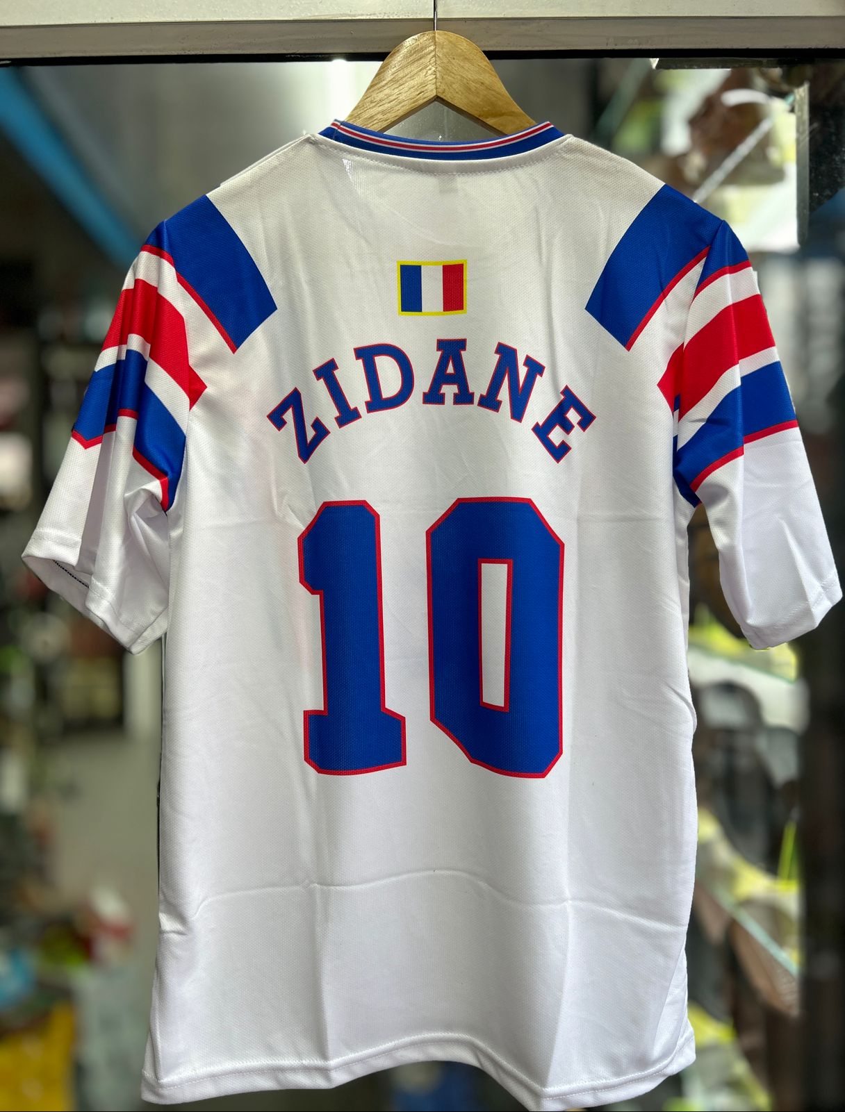 FRANCE 1996-97 AWAY KIT, FIVESLEEVE SUBLIMATION